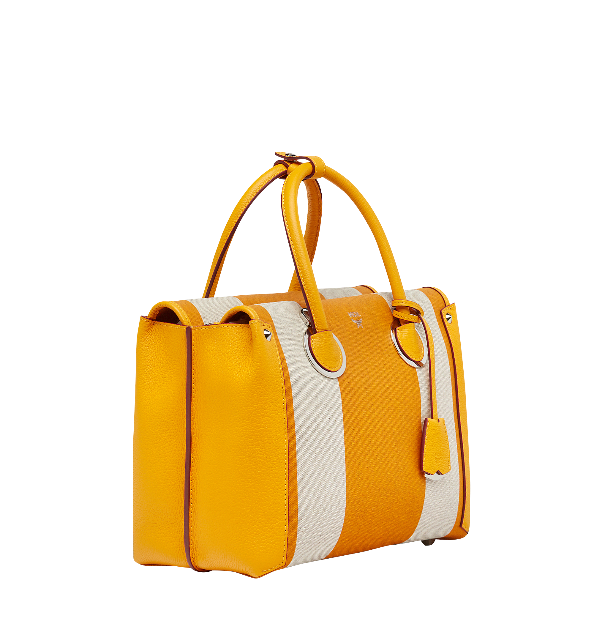 MCM Neo Milla Tote in Canvas Yellow MWT8SMA69YX001 Alternate View 1