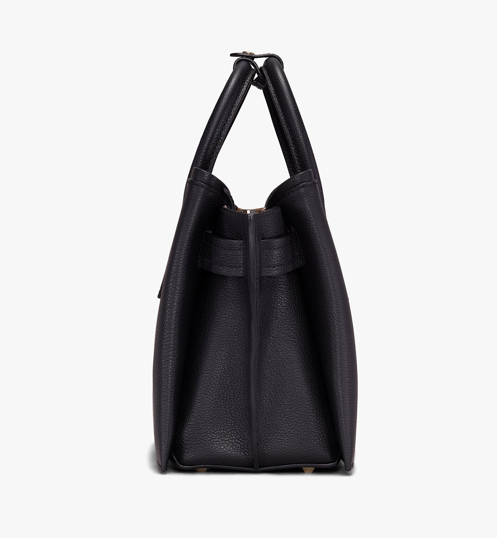 MCM Neo Milla Tote in Park Ave Leather Black MWT9AMA96BK001 Alternate View 1