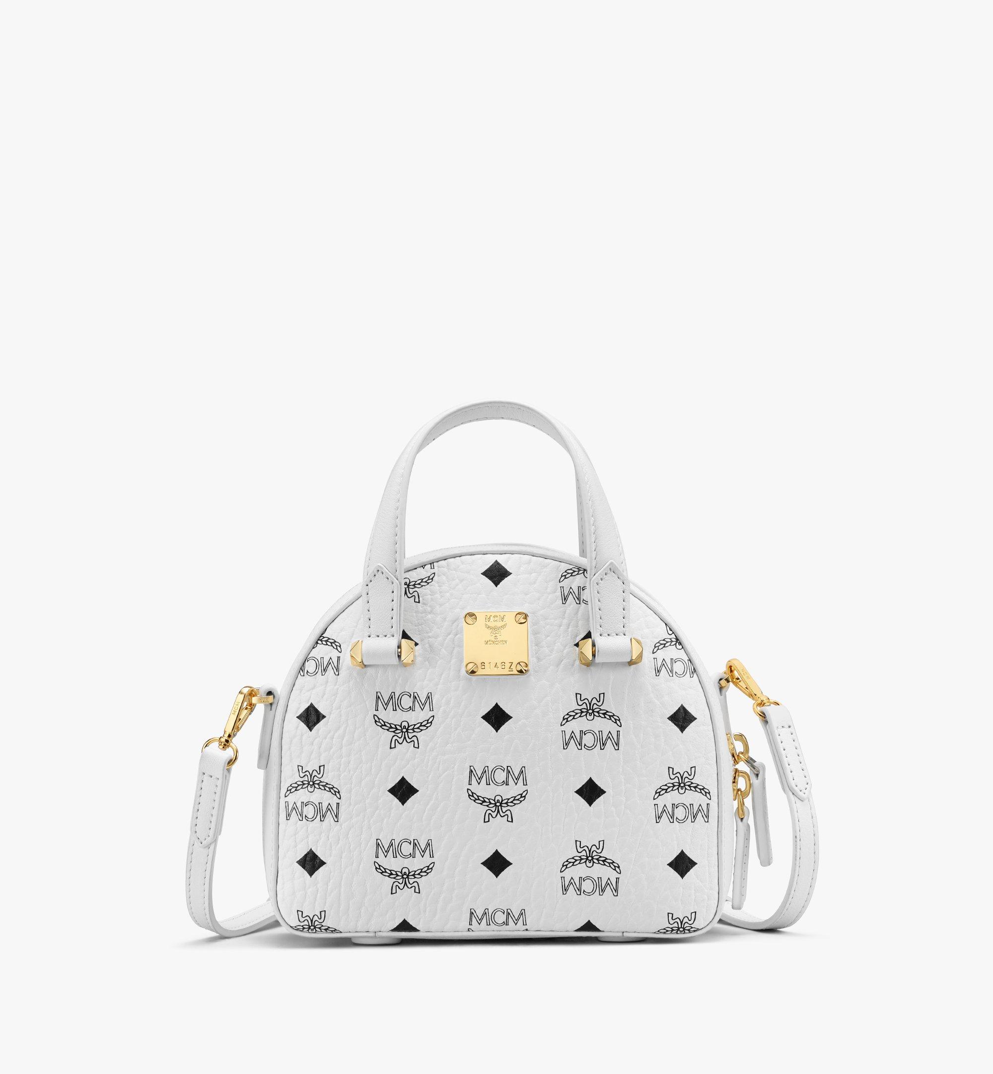 mcm half moon bag