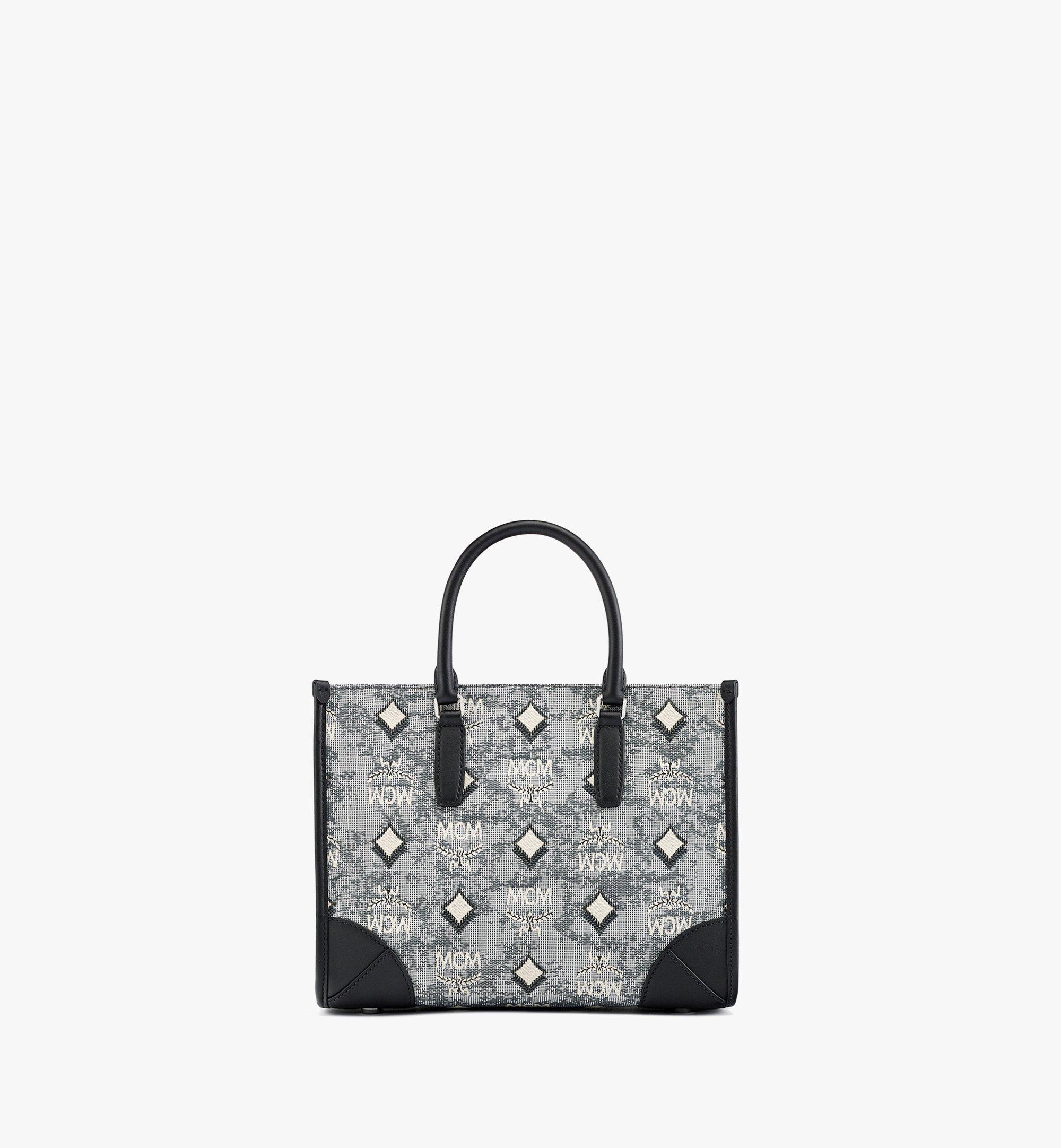 Grey mcm store purse