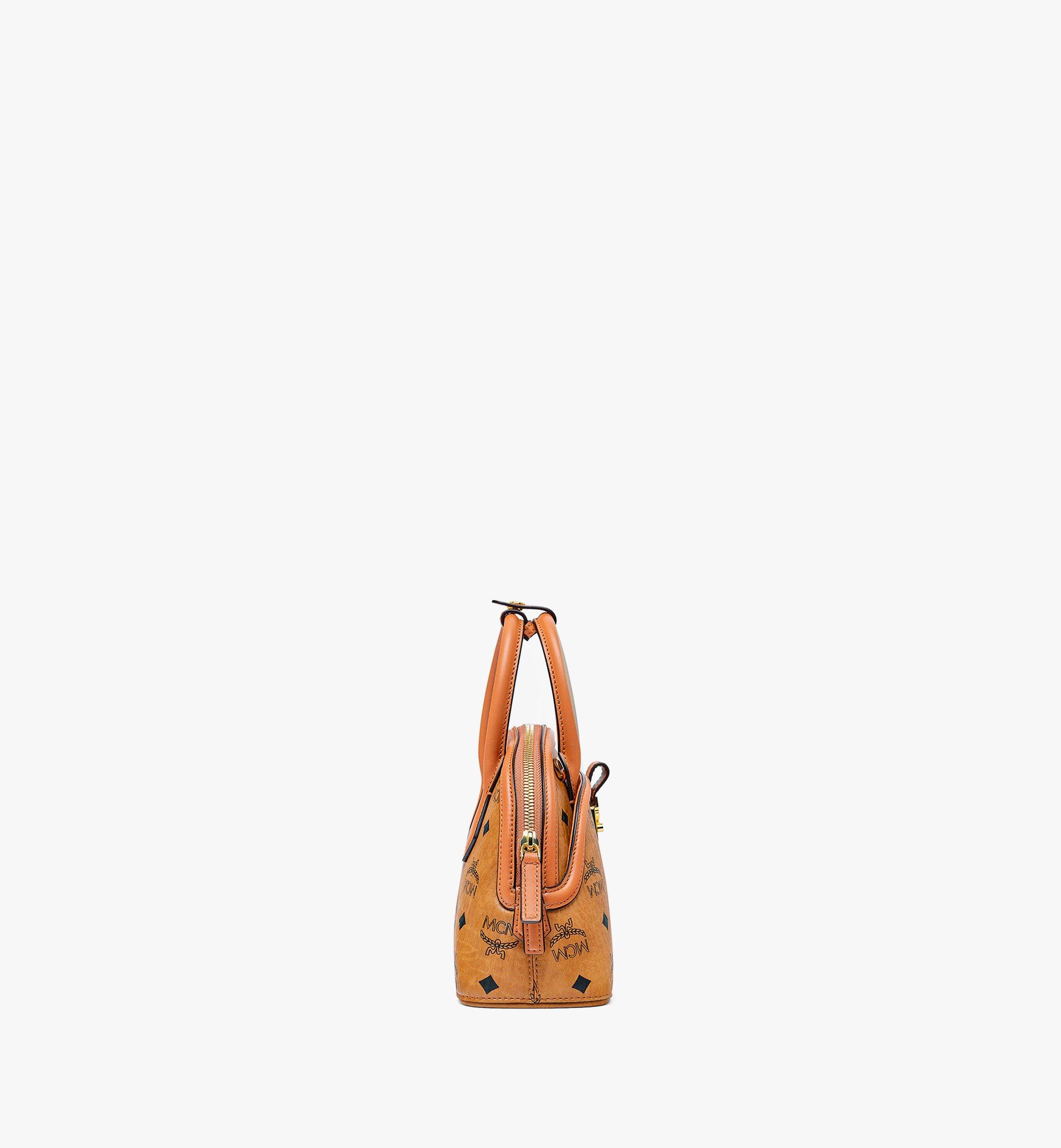 MCM Tracy Tote in Visetos Cognac MWTBSNN02CO001 Alternate View 1