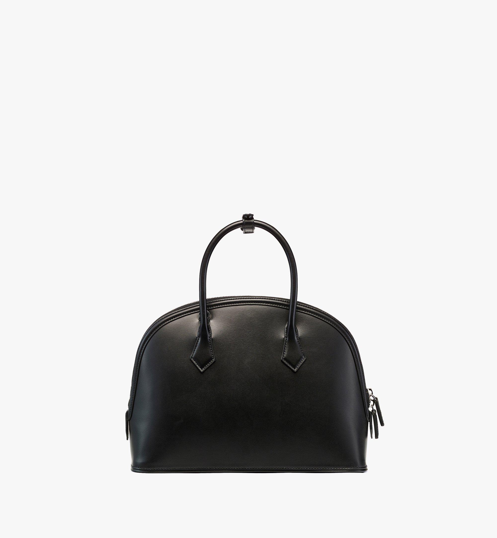 Large Tracy Tote in Spanish Leather Black MCM ®IT
