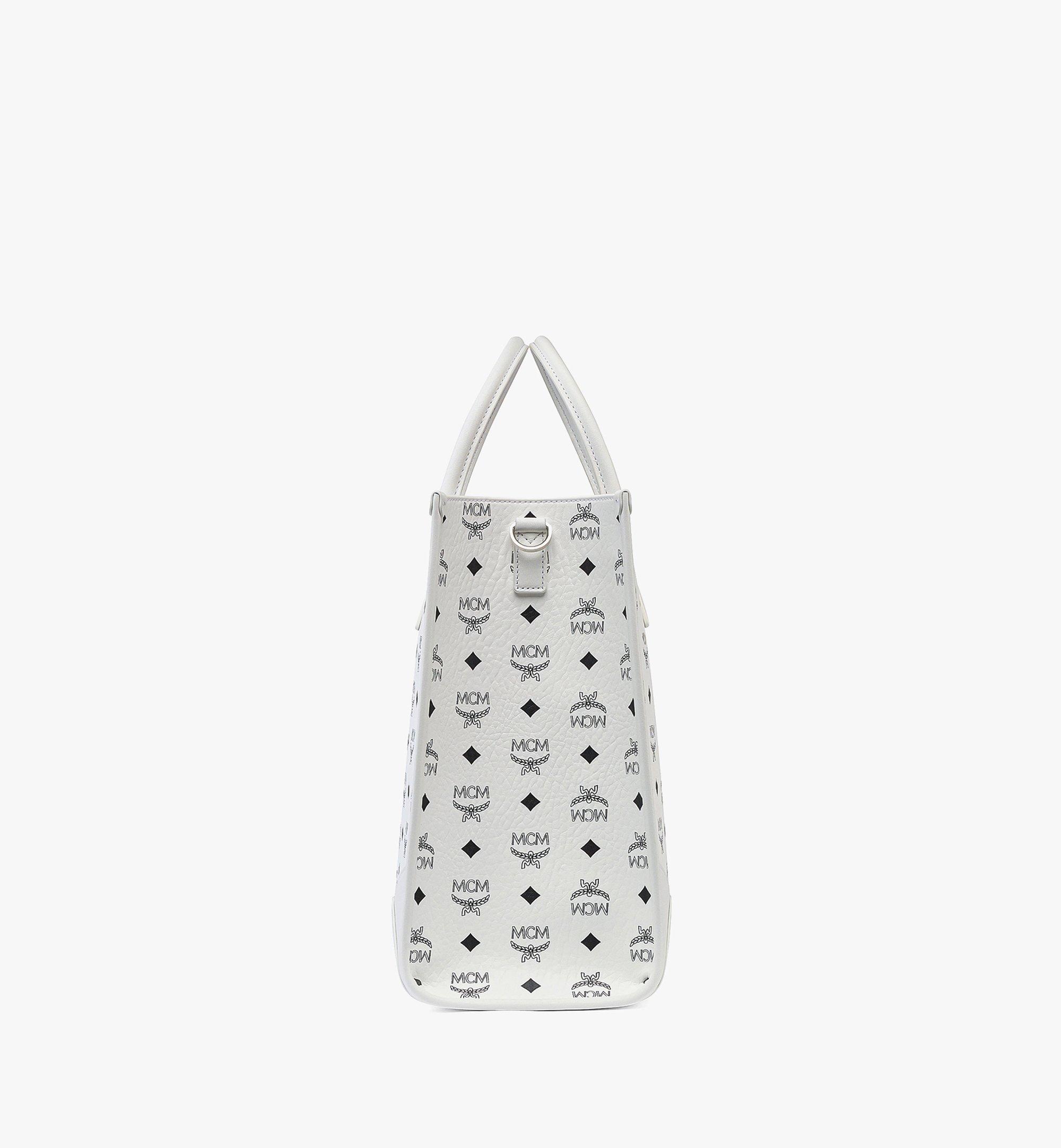 X-Large München Tote in Visetos White