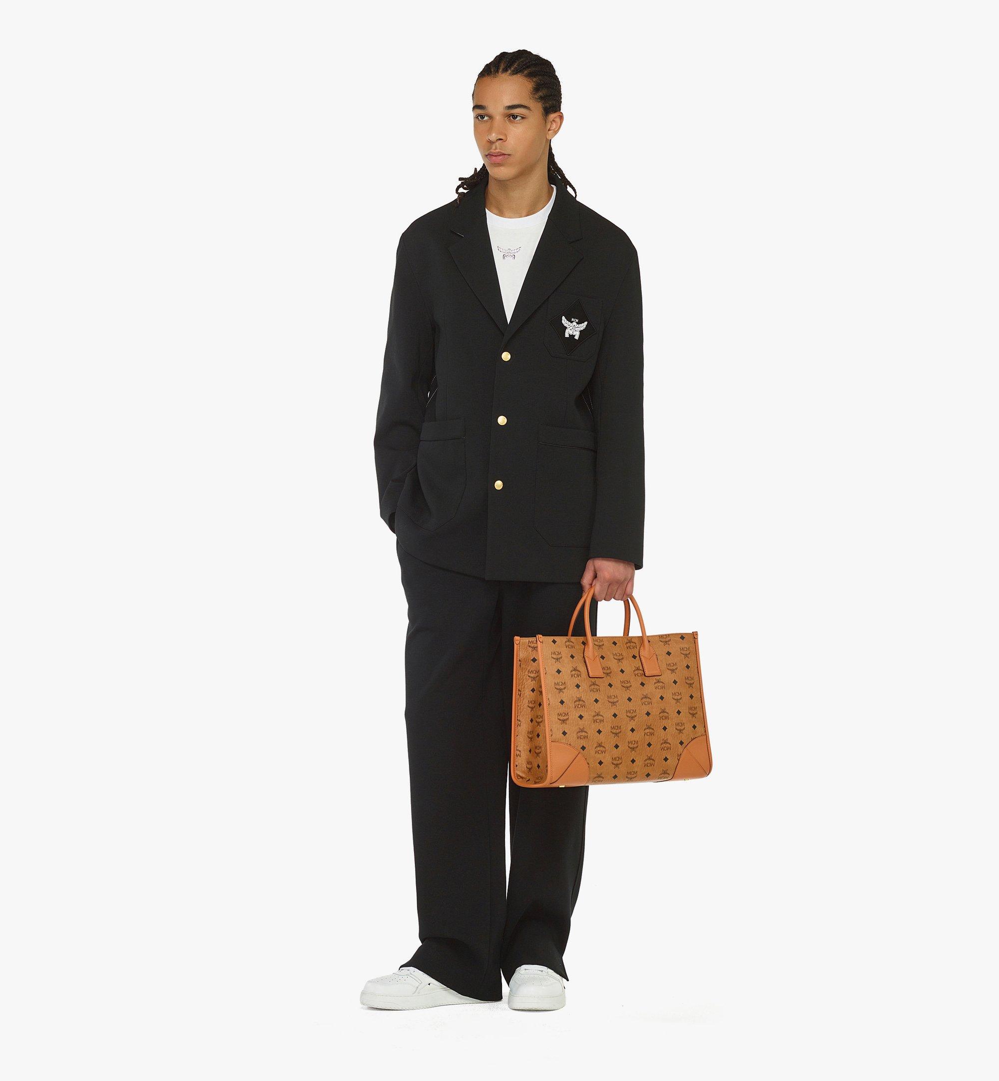 MCM München Tote in Visetos Cognac MWTCSBO02CO001 Alternate View 5