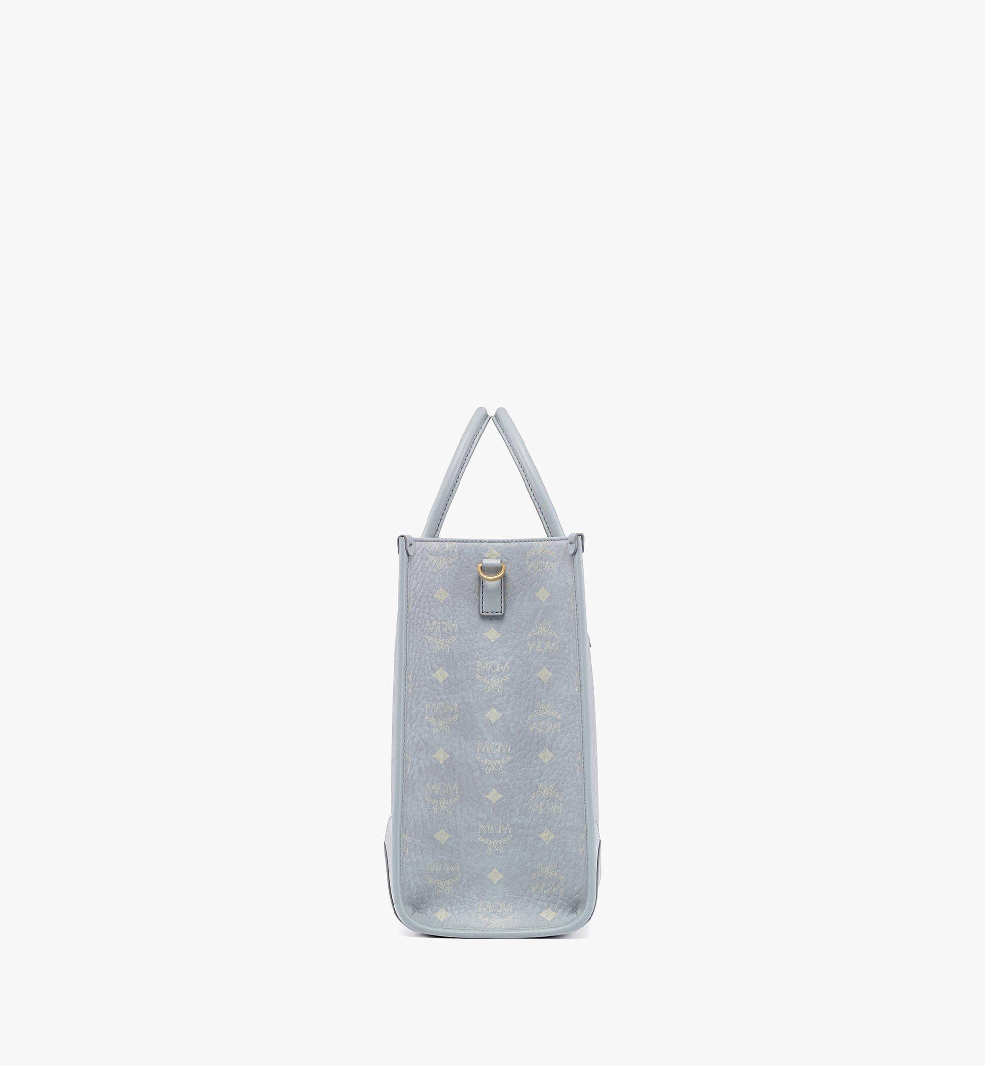 Grey mcm tote new arrivals