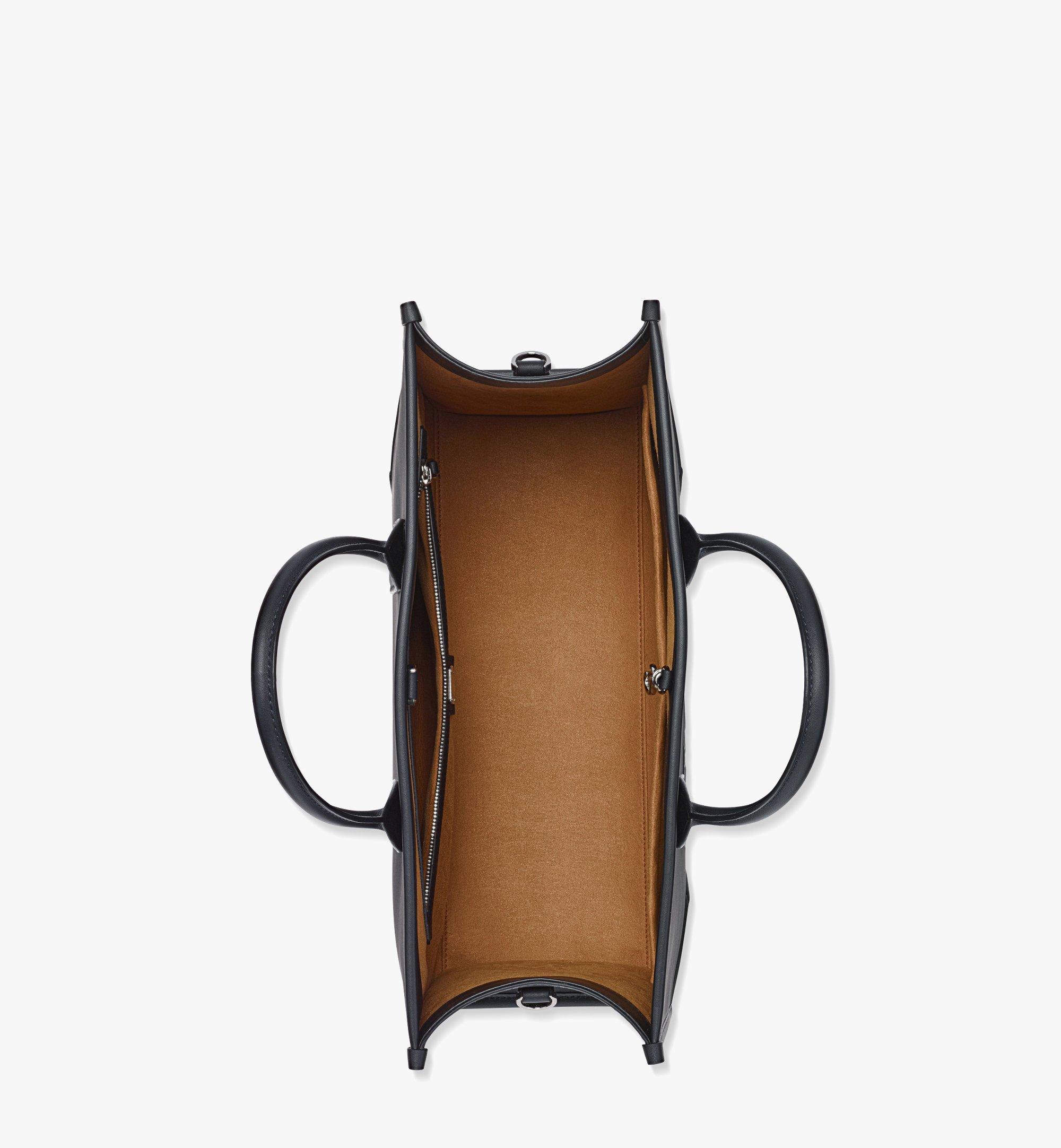 MCM München トート - スペイン製カーフレザー Black MWTCSSX01BK001 ほかの角度から見る 2