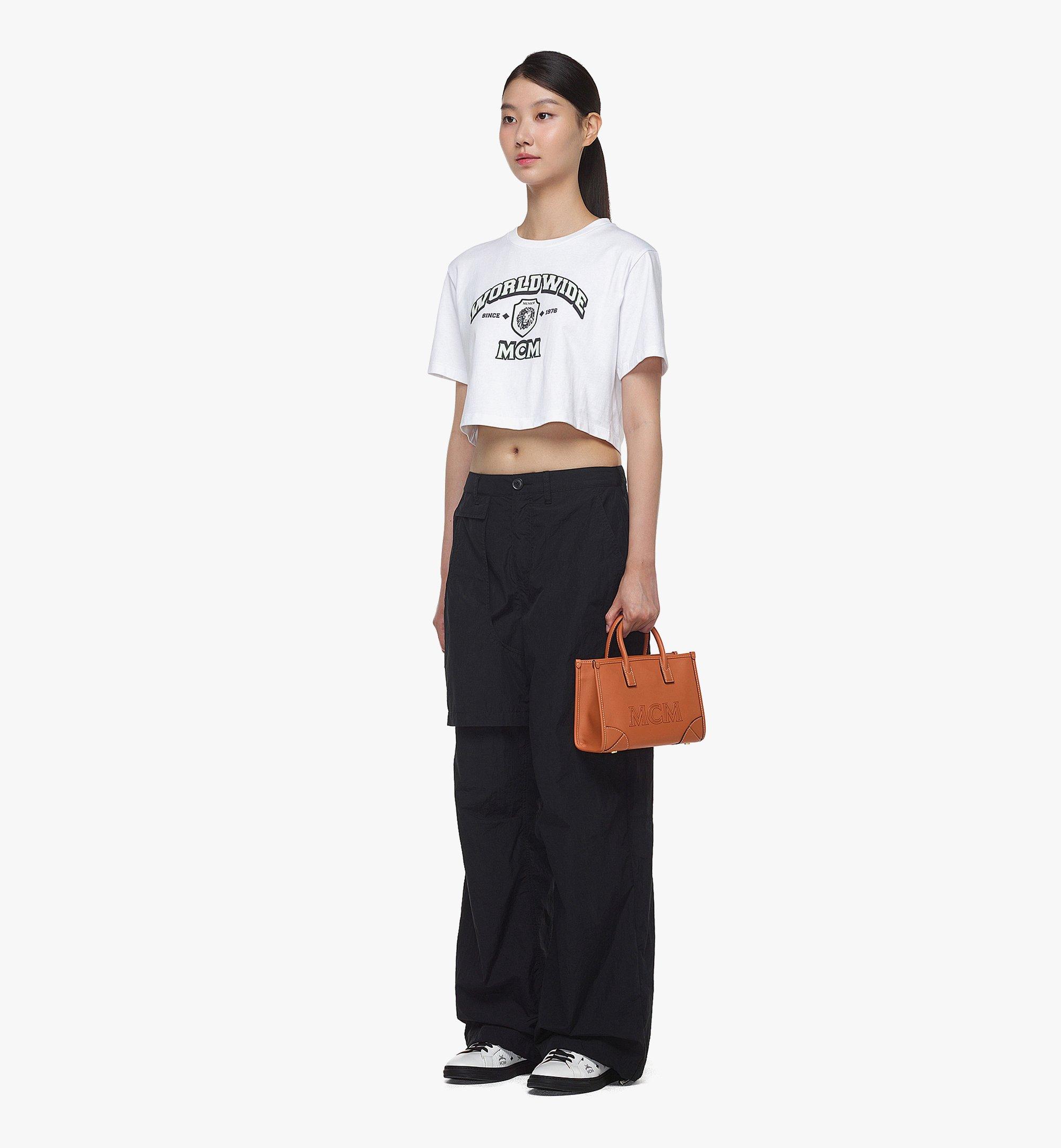 MCM München トート - スペイン製カーフレザー Cognac MWTCSSX02CO001 ほかの角度から見る 4