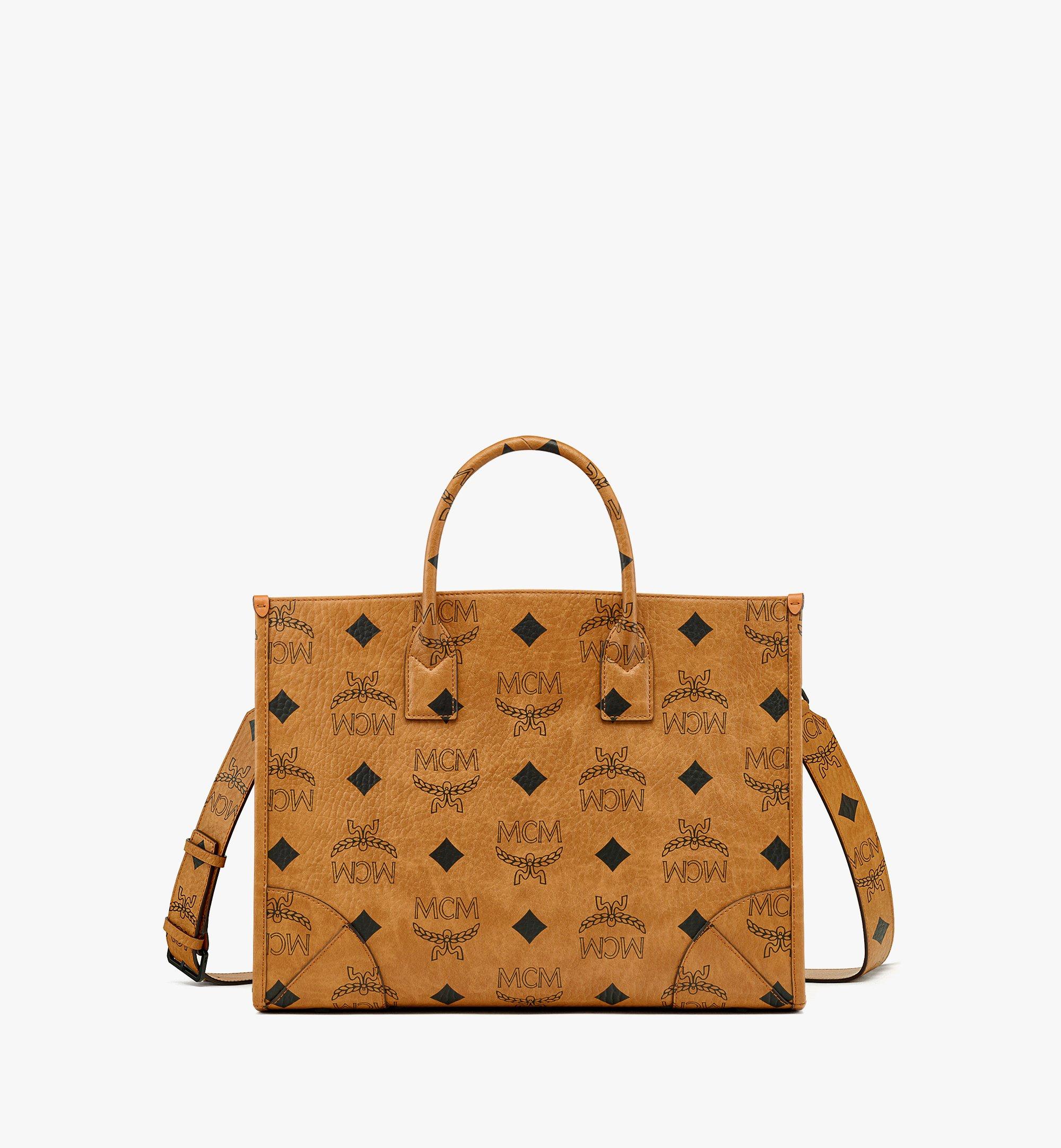 MCM München トート - マキシ ヴィセトス Cognac MWTDABO02CO001 ほかの角度から見る 1
