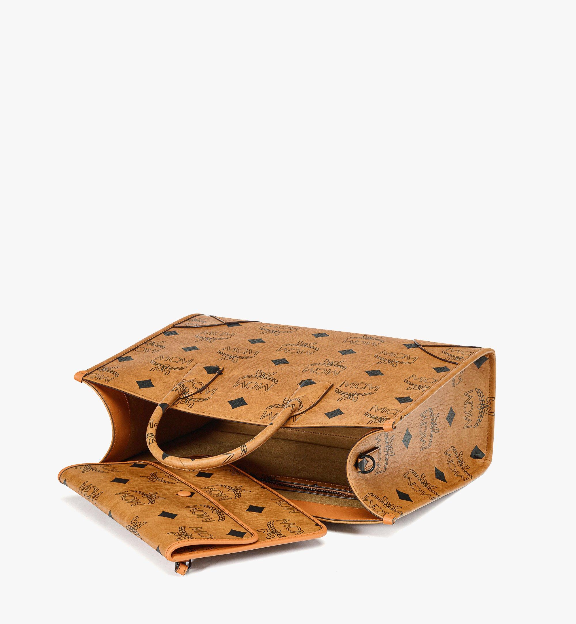 MCM München トート - マキシ ヴィセトス Cognac MWTDABO02CO001 ほかの角度から見る 2