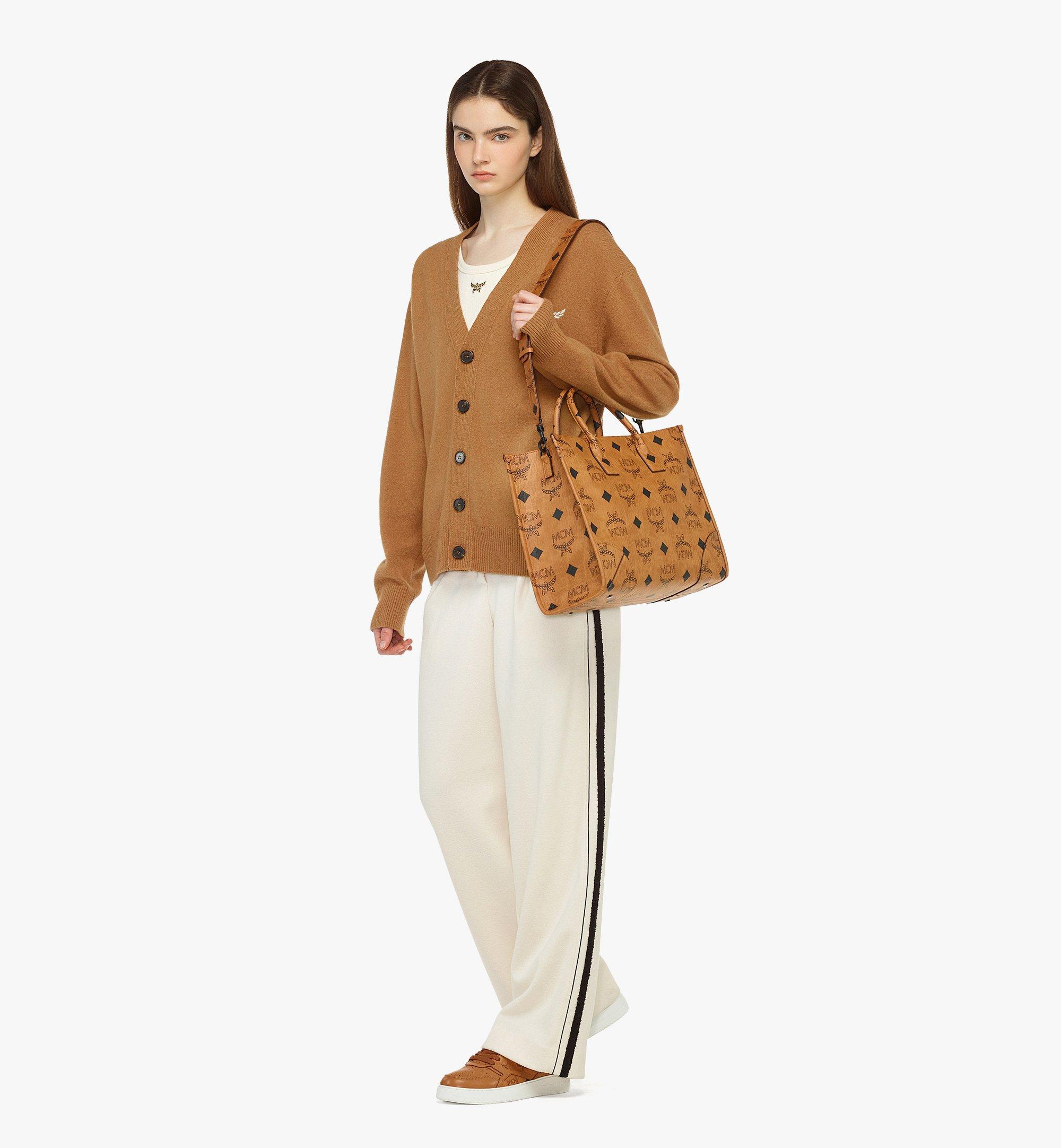 MCM München トート - マキシ ヴィセトス Cognac MWTDABO02CO001 ほかの角度から見る 2