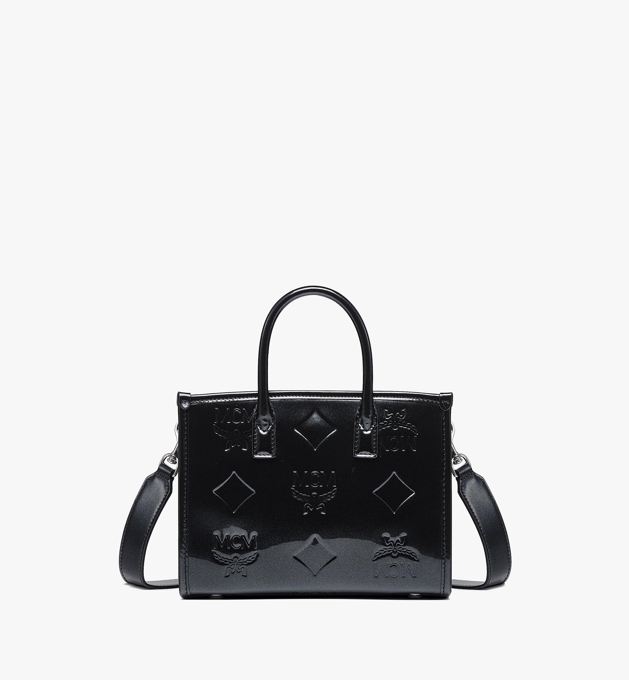 MCM München トートバッグ - マキシ パテントレザー Black MWTDABO11BK001 ほかの角度から見る 1