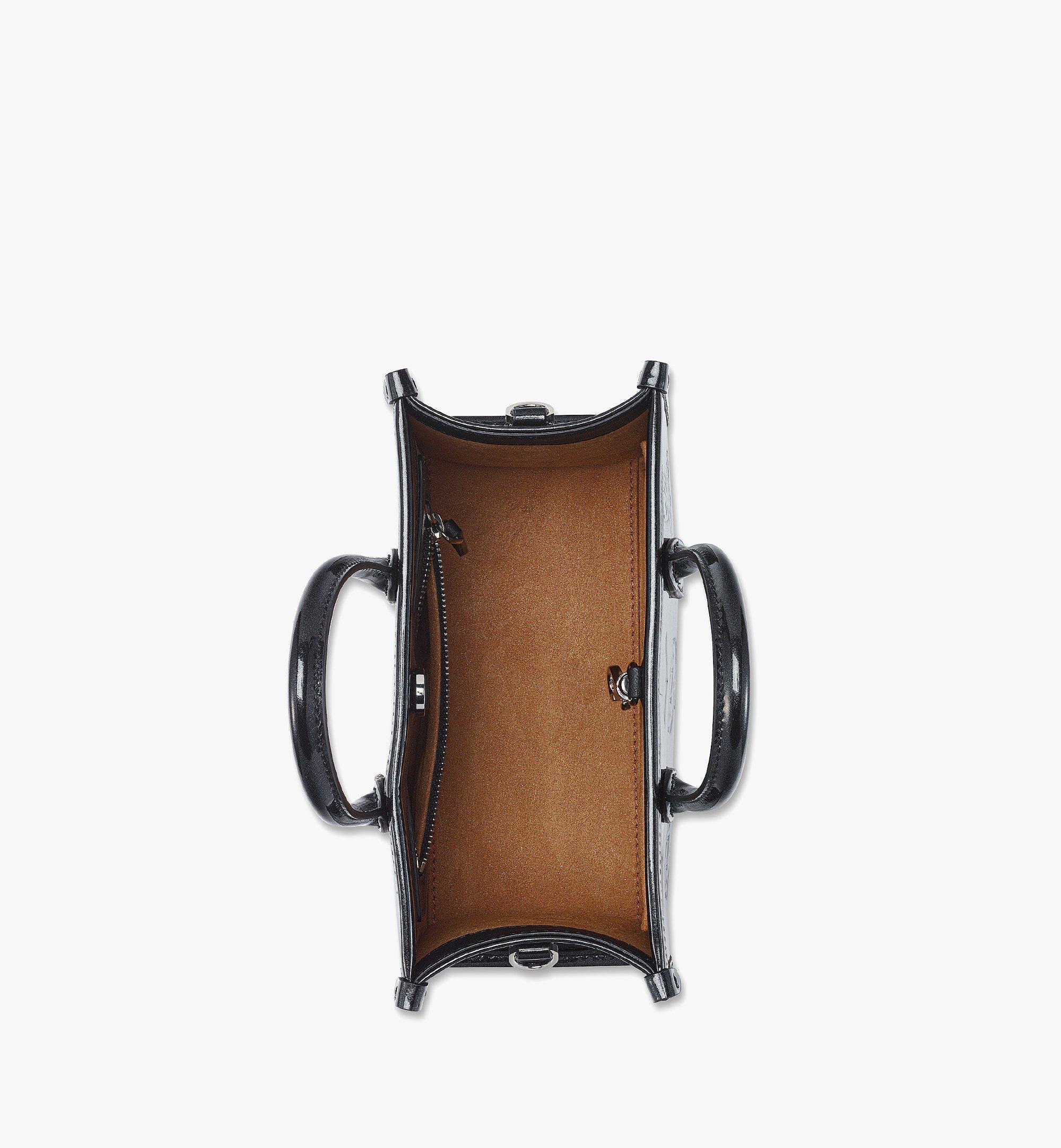 MCM München トートバッグ - マキシ パテントレザー Black MWTDABO11BK001 ほかの角度から見る 2