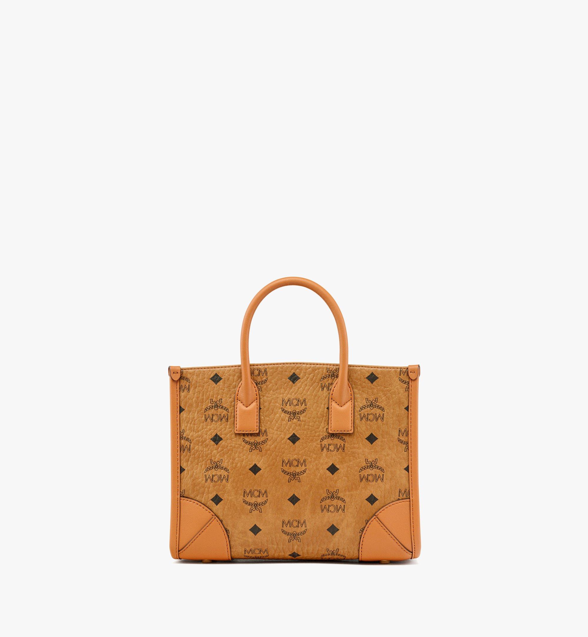 Mcm 2024 tote cognac