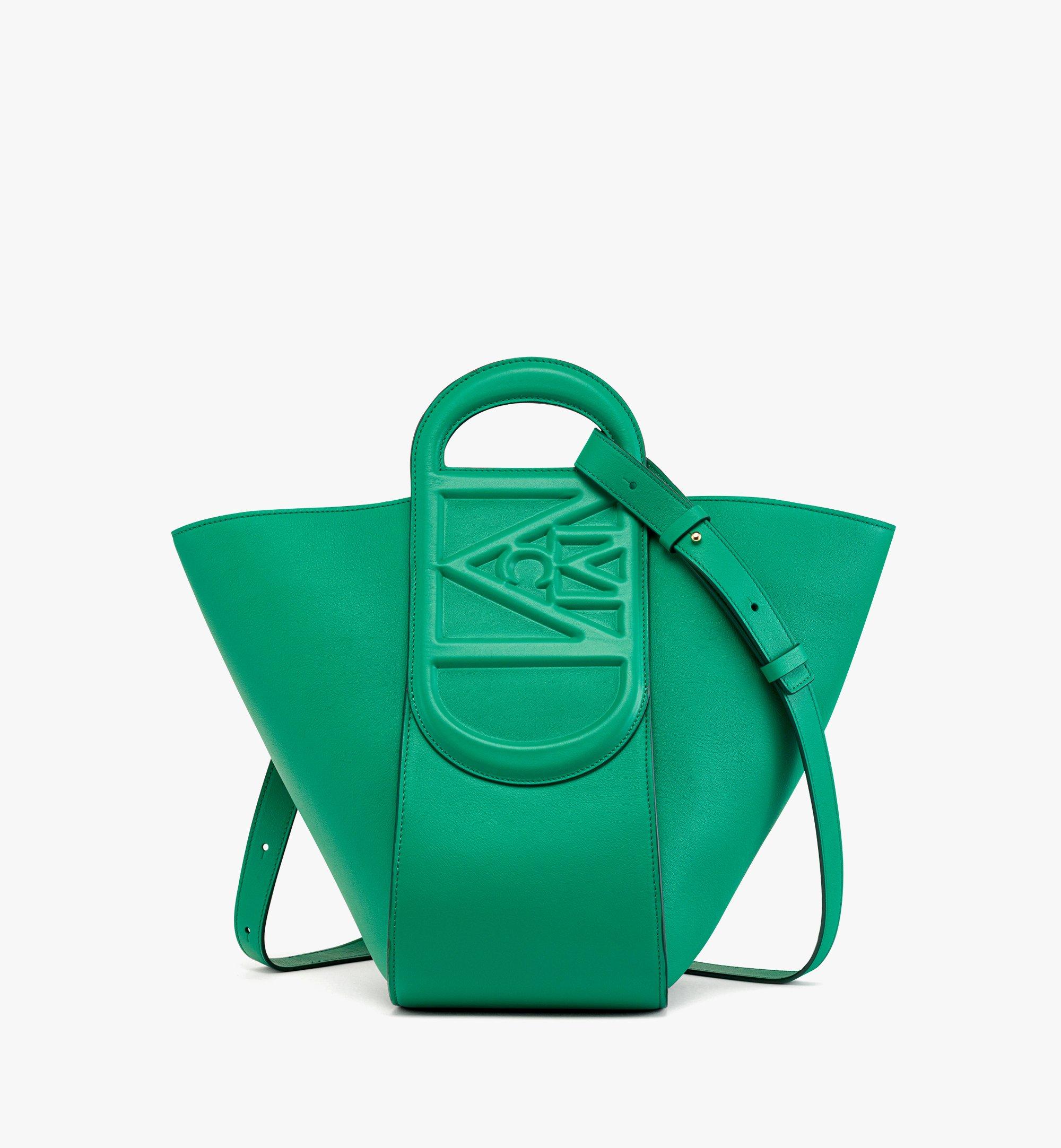 mcm green bag