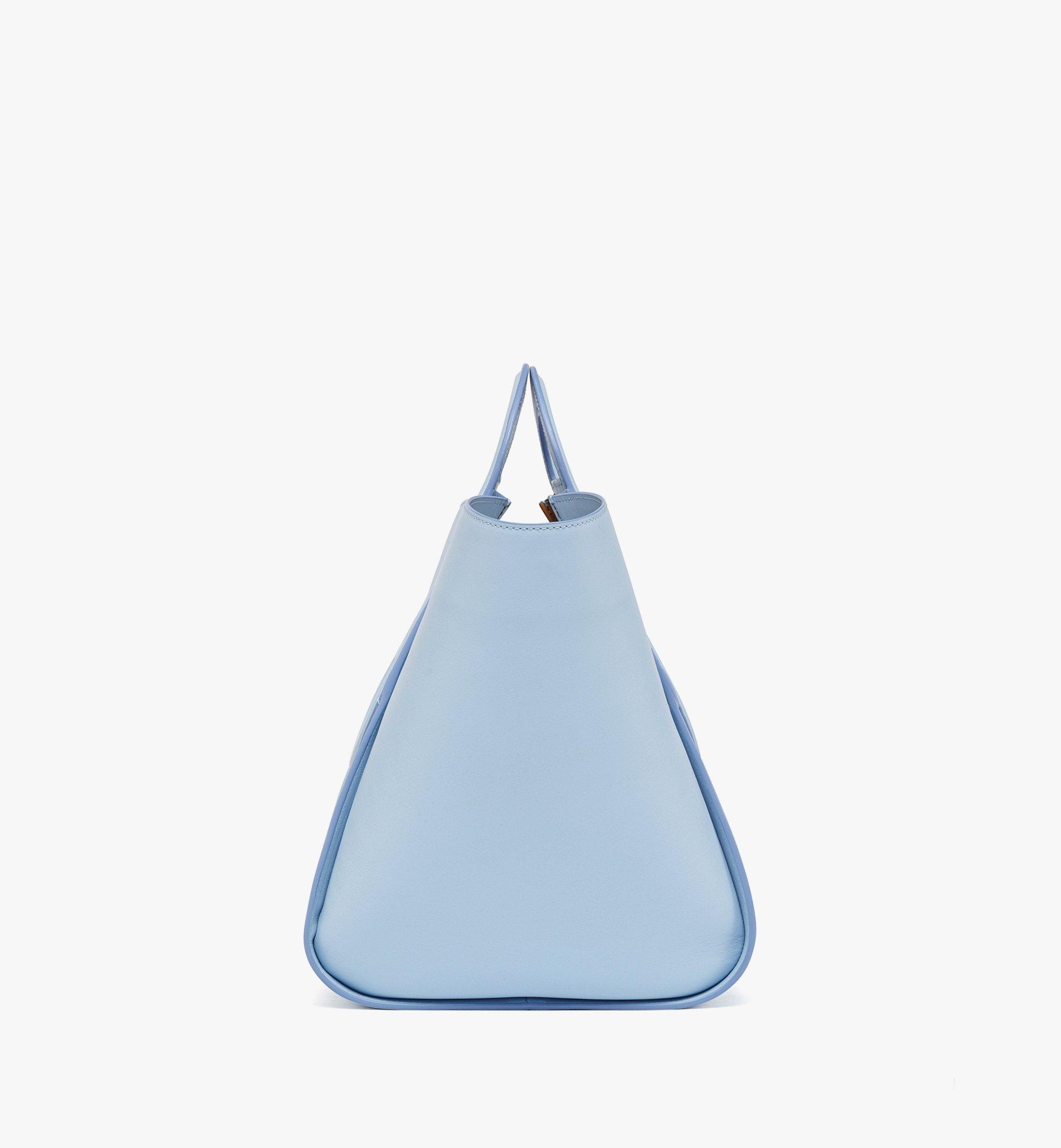 MCM Mode Travia Tragetasche aus spanischem Nappaleder Blue MWTDSLD01L9001 Noch mehr sehen 1