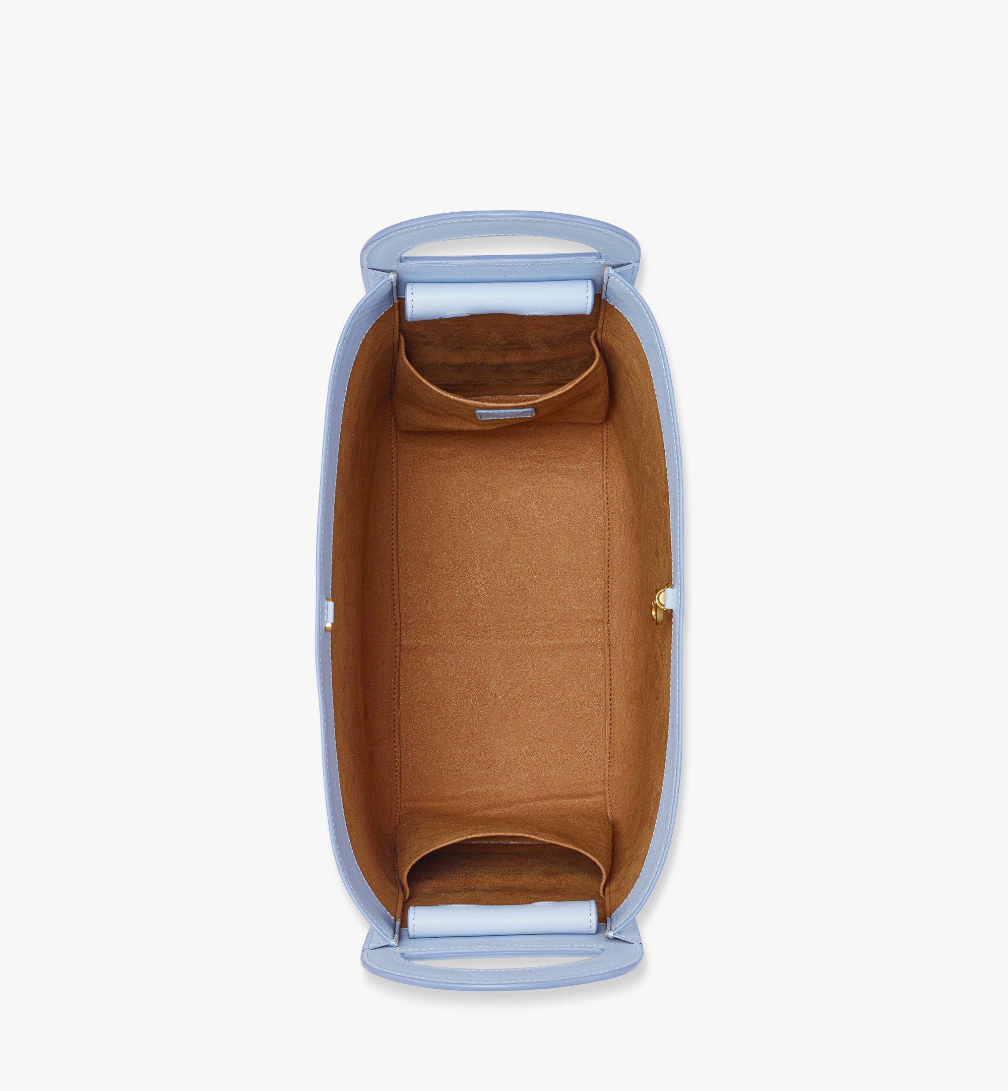 MCM Mode Travia Tragetasche aus spanischem Nappaleder Blue MWTDSLD01L9001 Noch mehr sehen 2
