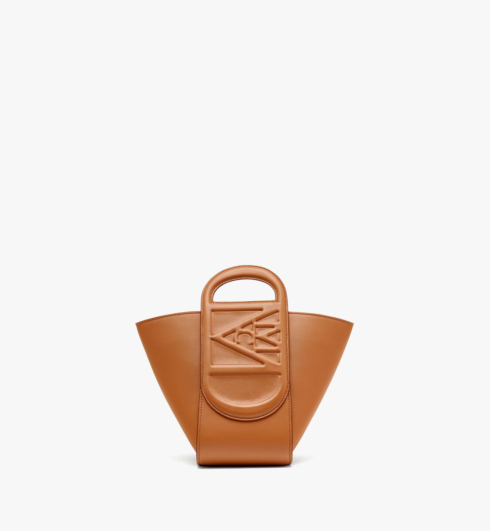 MCM Mode Travia西班牙Nappa皮革手提包 Cognac MWTDSLD02CO001 更多视角 3