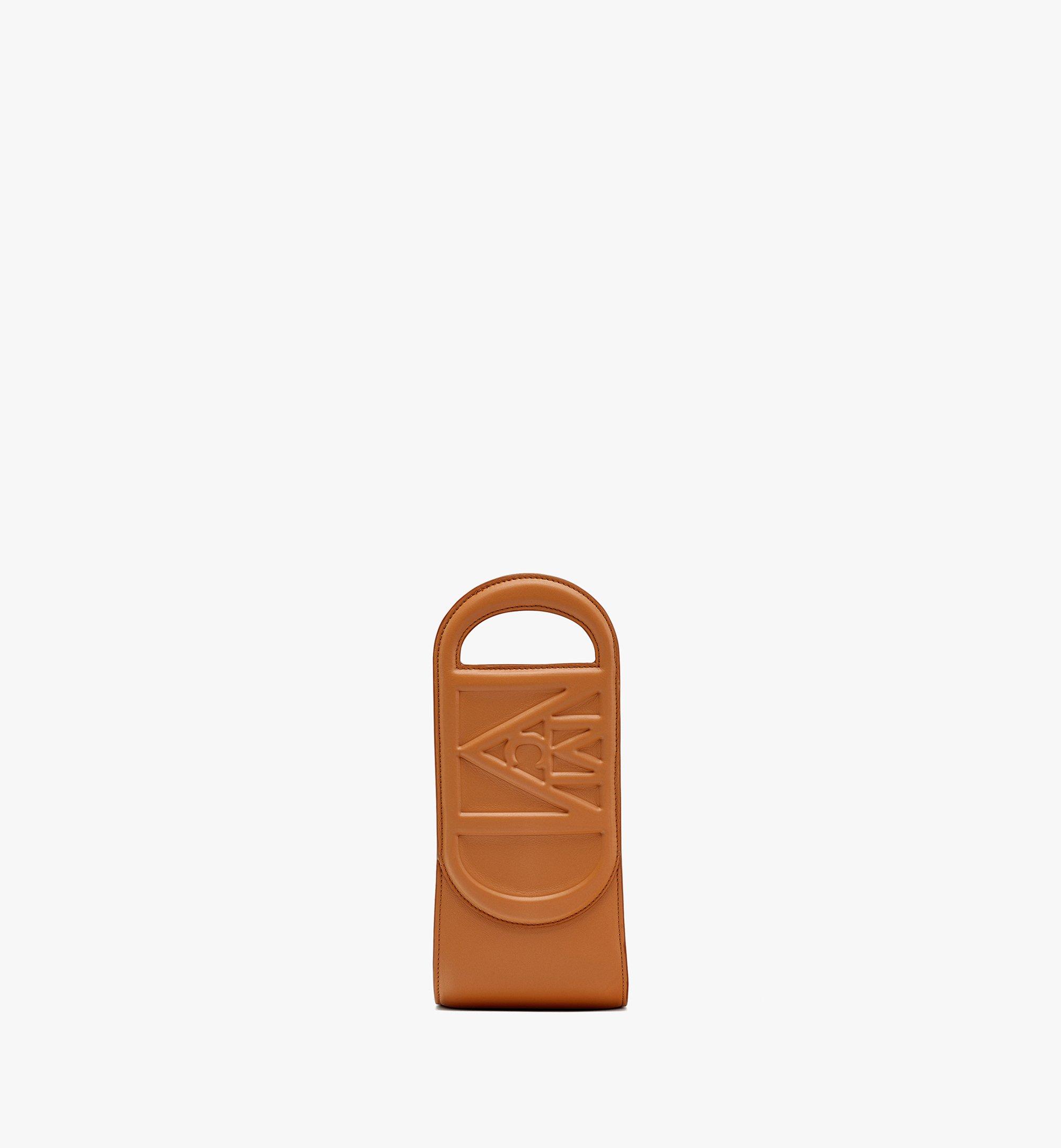 MCM Mode Travia西班牙Nappa皮革手提包 Cognac MWTDSLD02CO001 更多视角 4