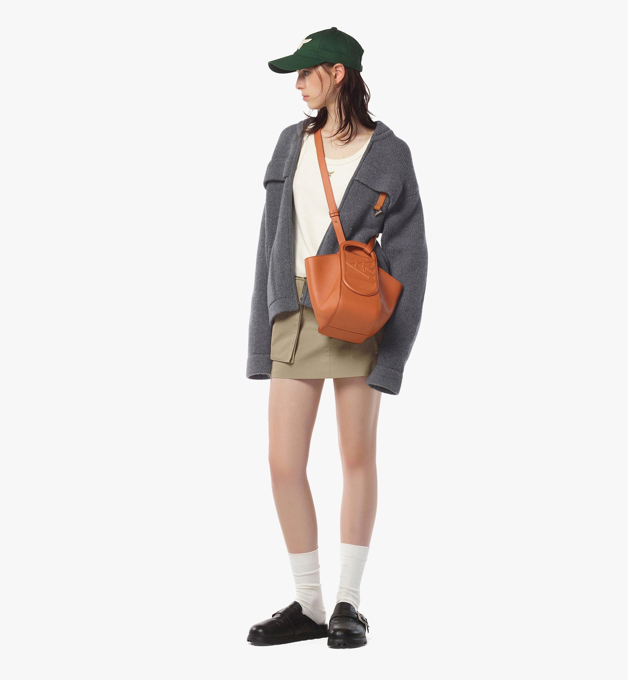 MCM Mode Travia西班牙Nappa皮革手提包 Cognac MWTDSLD02CO001 更多视角 5