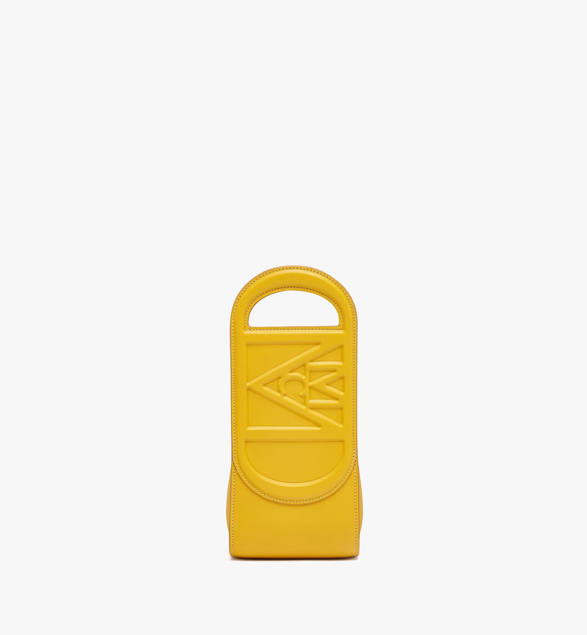 MCM Mode Travia Tragetasche aus spanischem Nappaleder Yellow MWTDSLD02Y0001 Noch mehr sehen 4