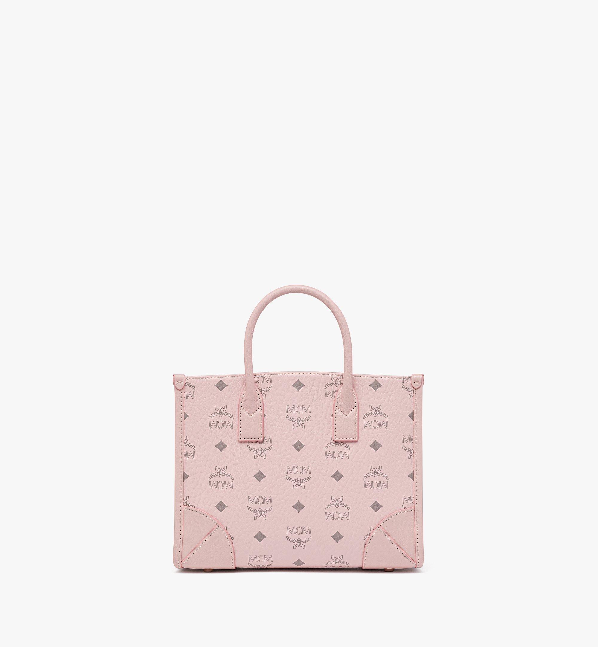 MCM Visetos慕尼黑手提包 Pink MWTEABO06QH001 更多视角 3