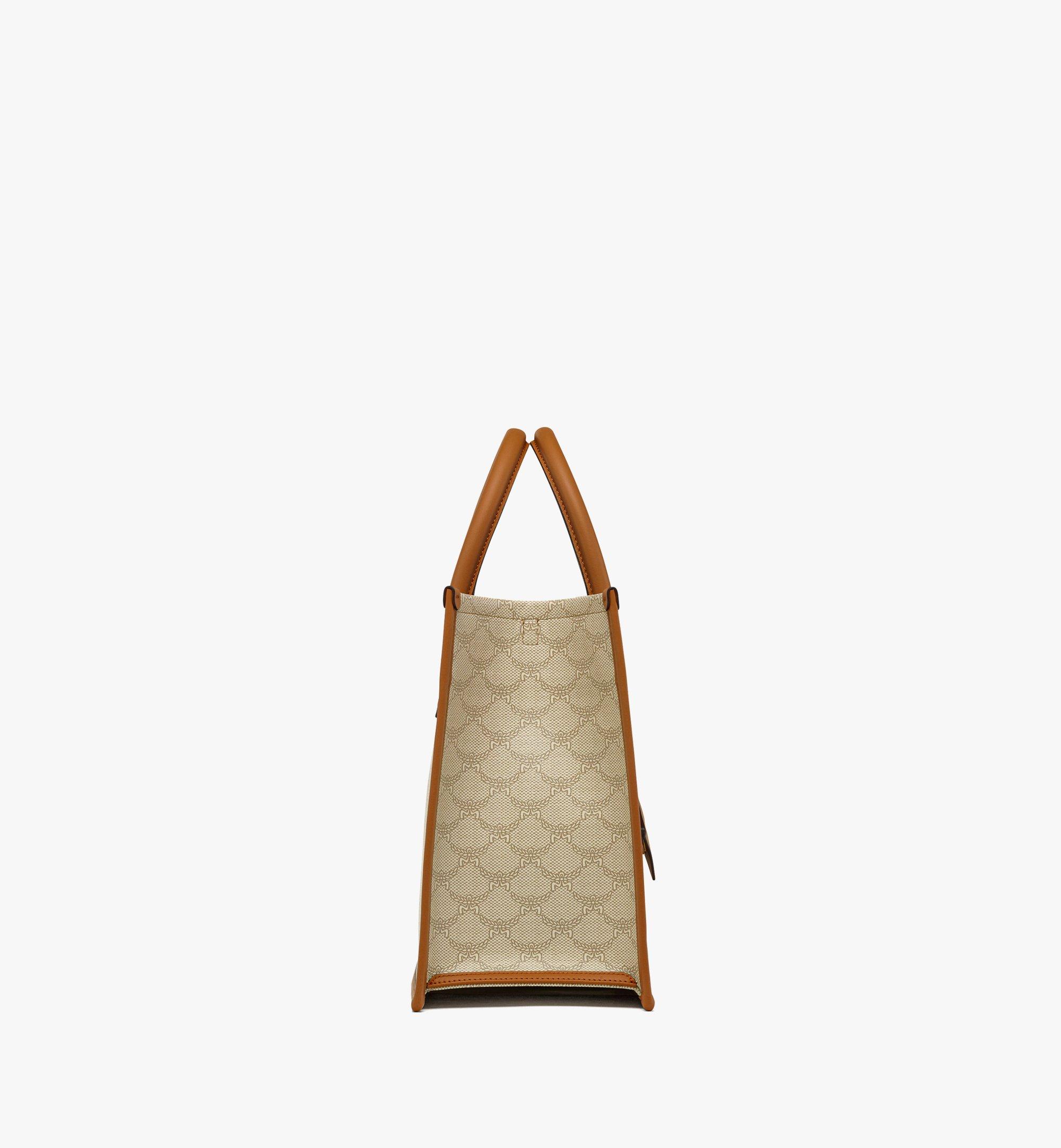MCM Himmel Tote in Lauretos Beige MWTESAC02I9001 Alternate View 2