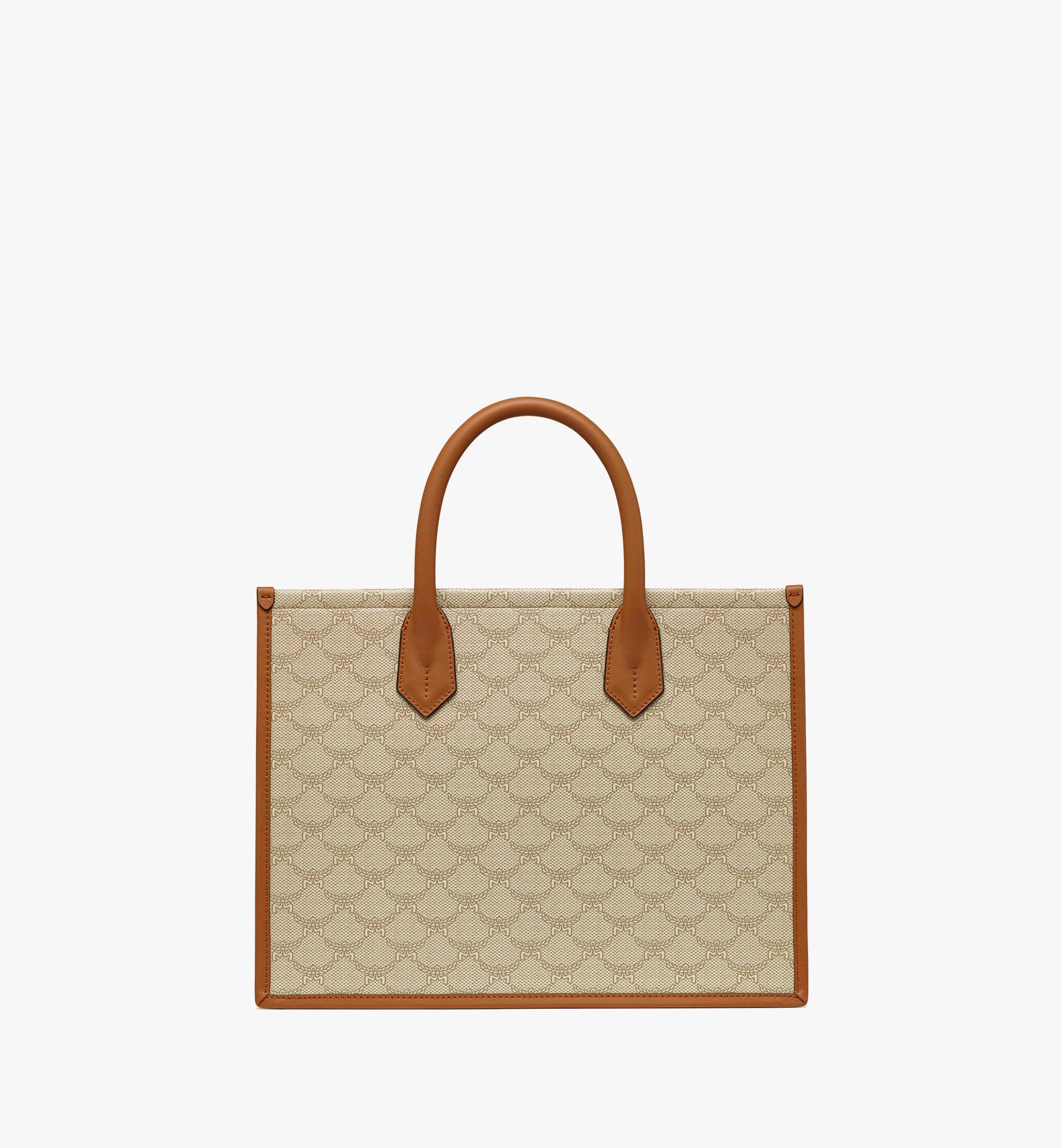 Medium Himmel Tote in Lauretos Beige MCM JP