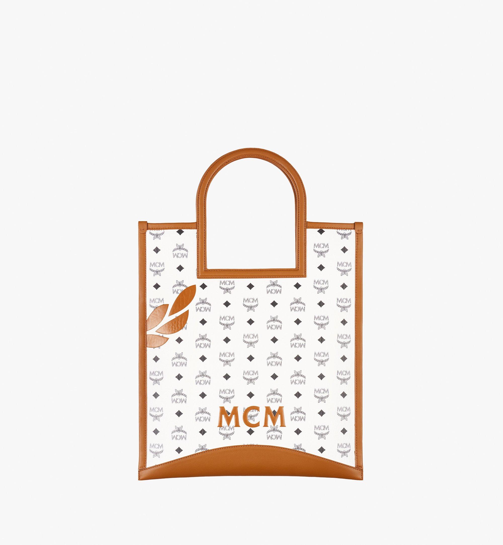 White 2024 mcm purse