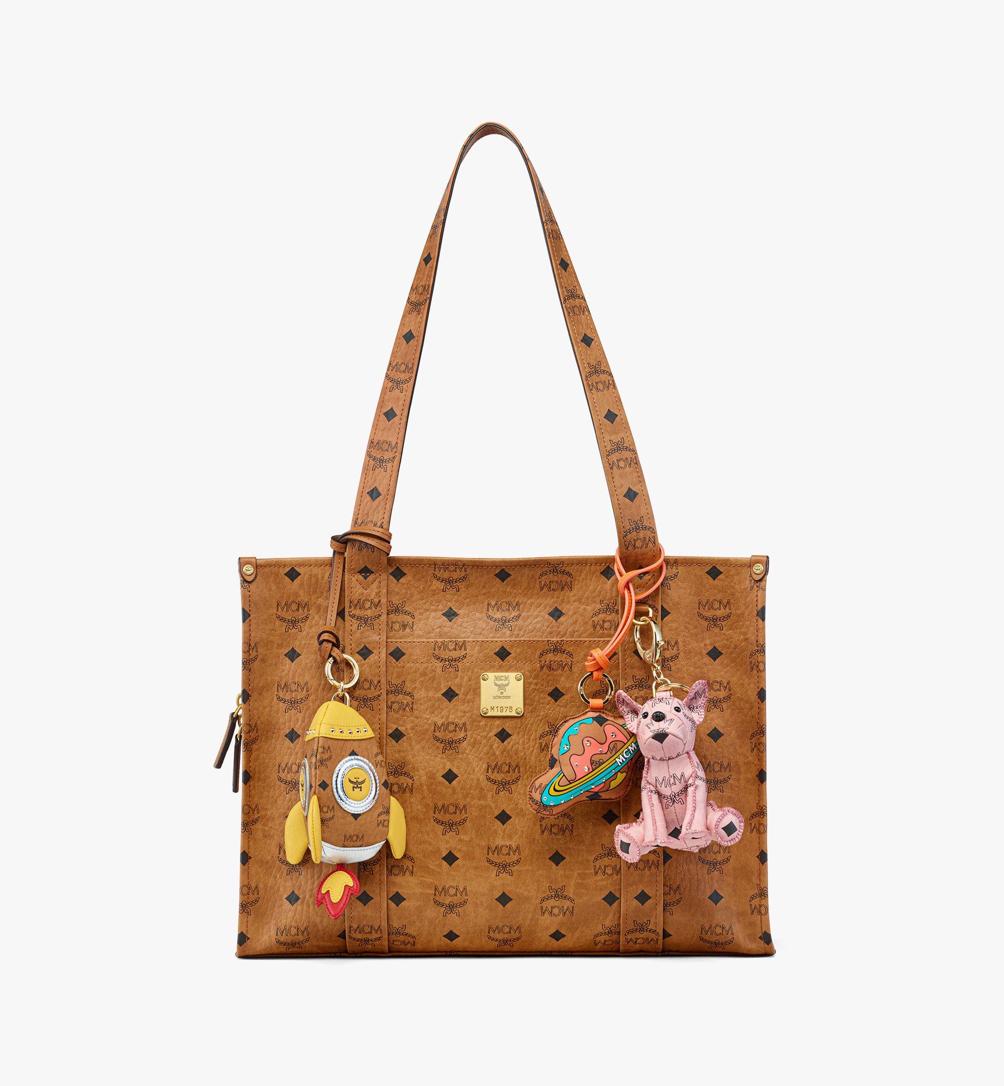 MCM Visetos 系列 Aren School 托特包 Cognac MWTFATA02CO001 更多視圖 4