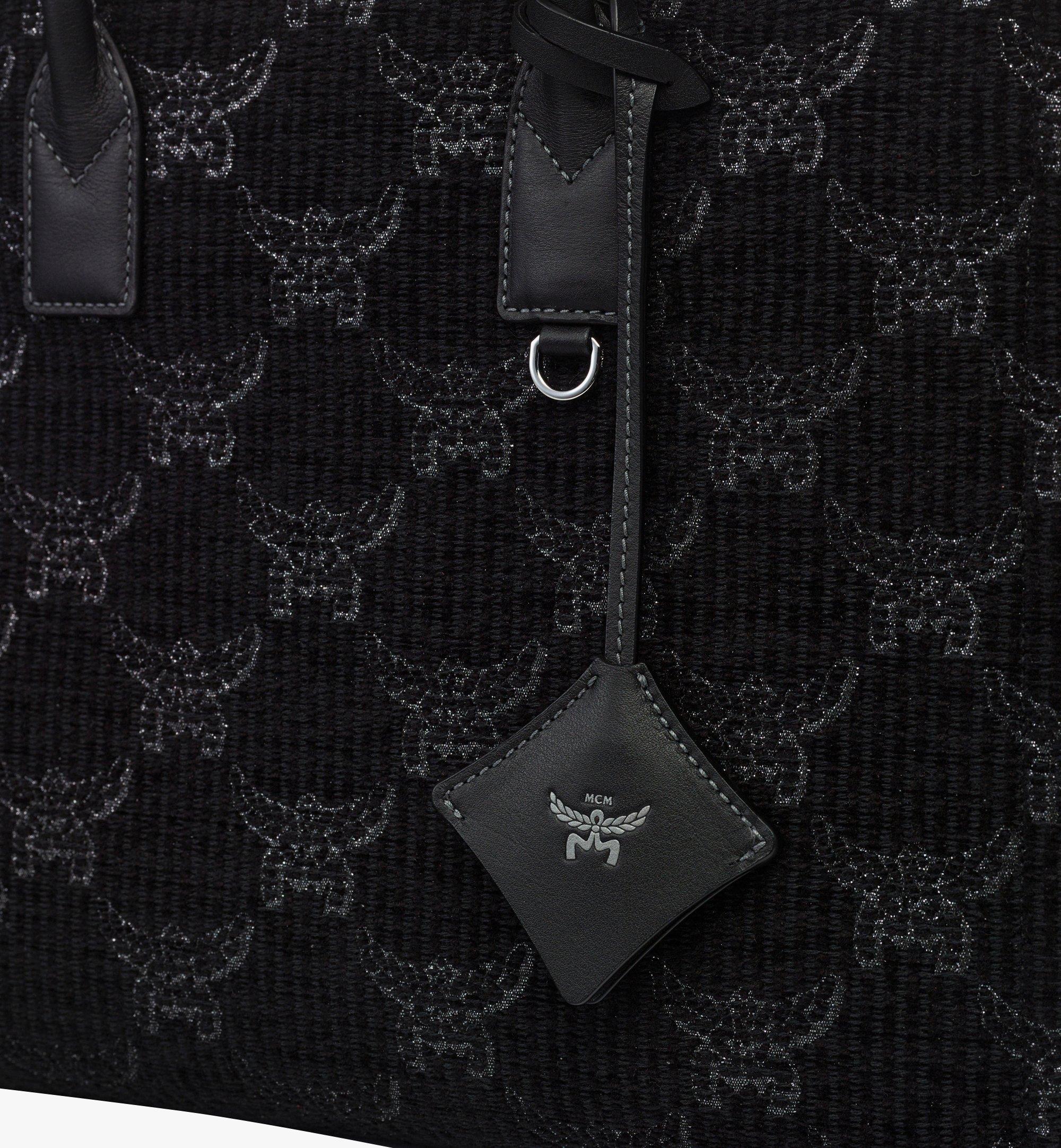 München Tote in Lauretos Lurex Jacquard