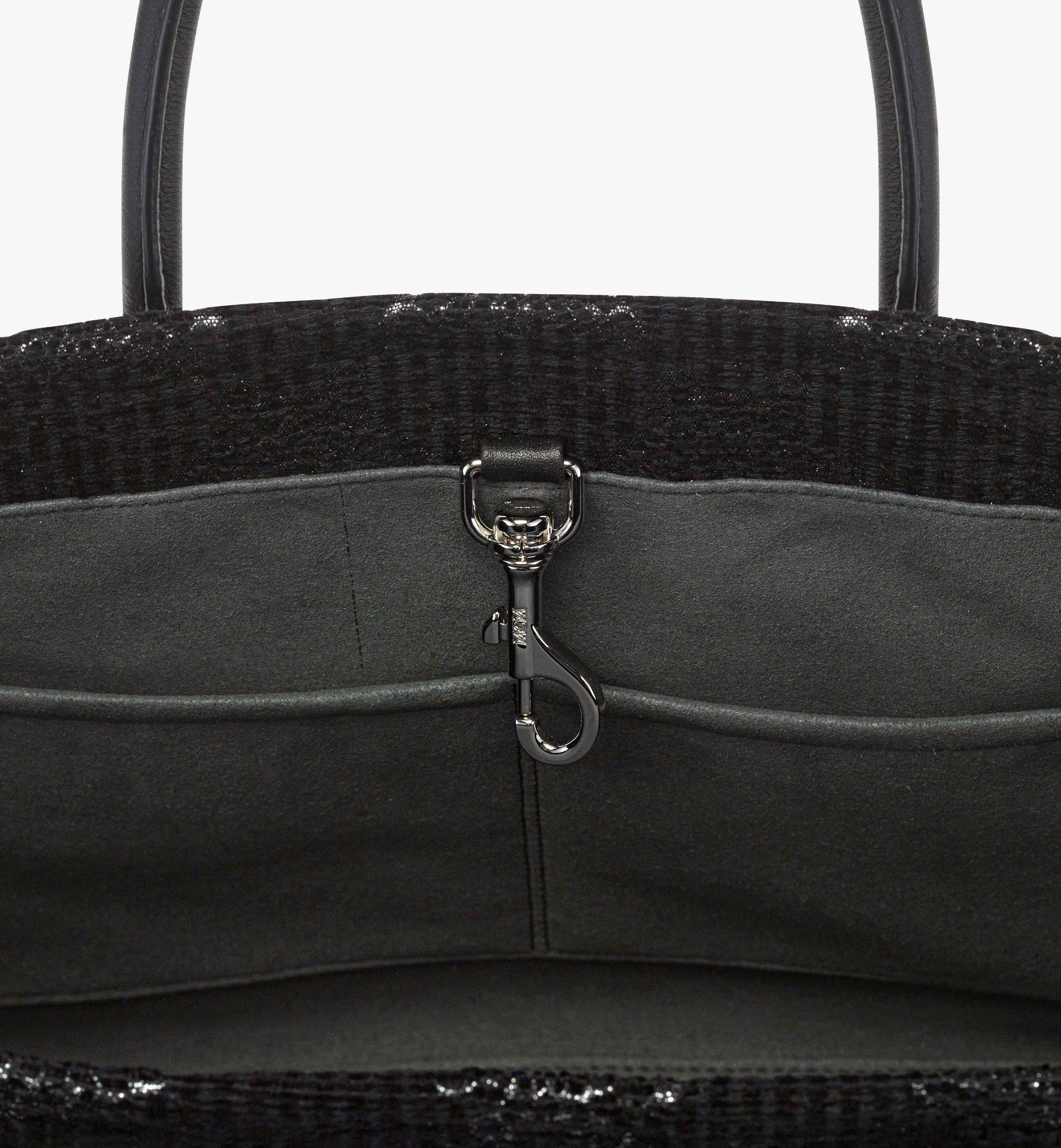 München Tote in Lauretos Lurex Jacquard