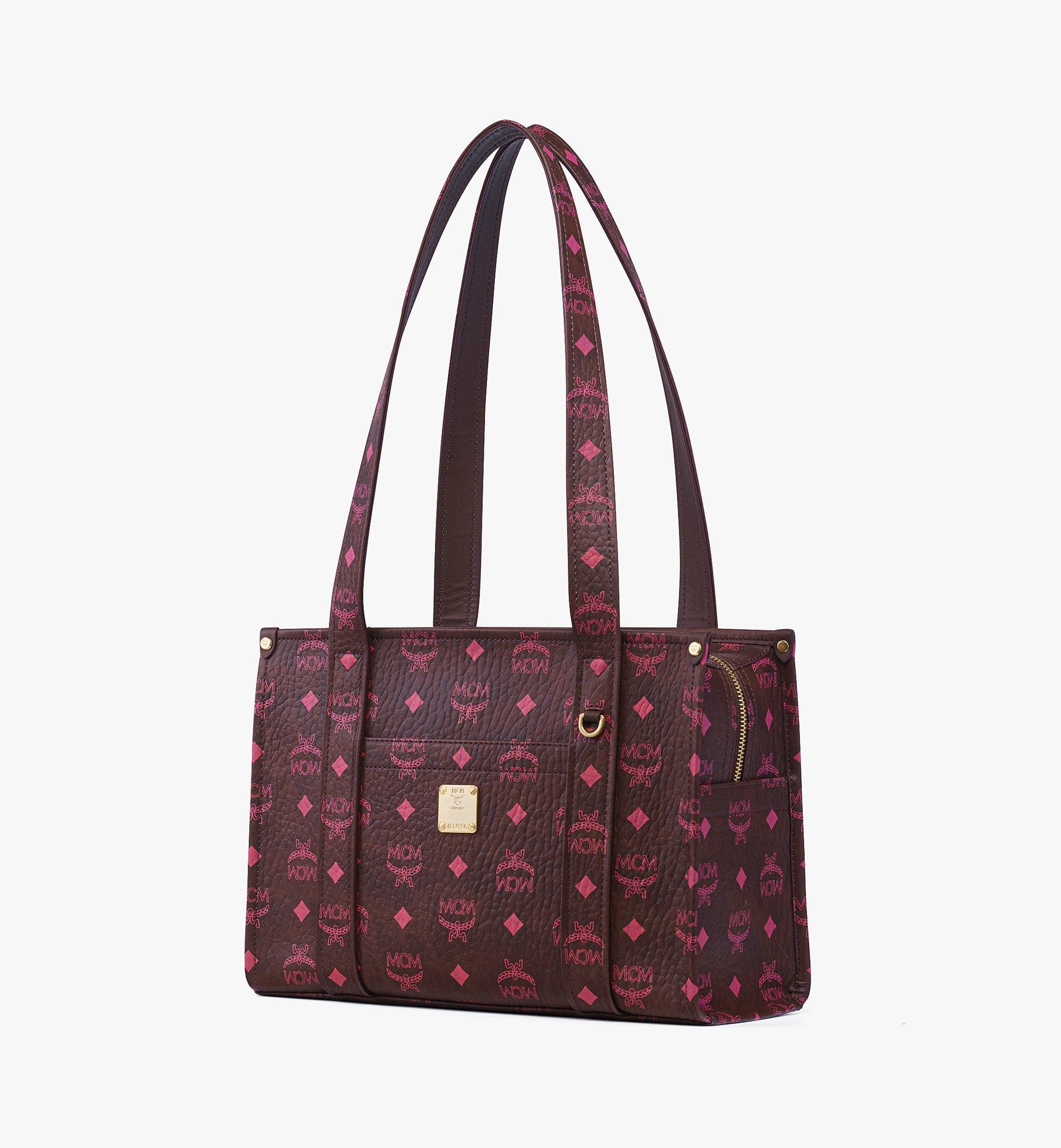 S 〈アレン〉スクールトートバッグ - ヴィセトス ブラウン | MCM ®JP