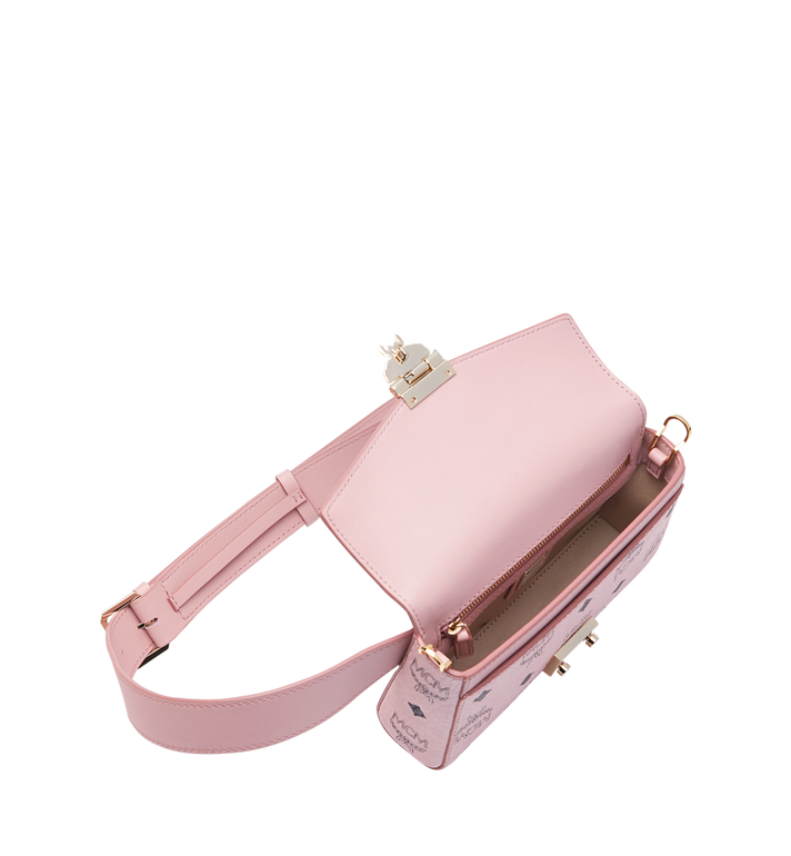 Small Patricia Belt Bag in Visetos Soft Pink | MCM