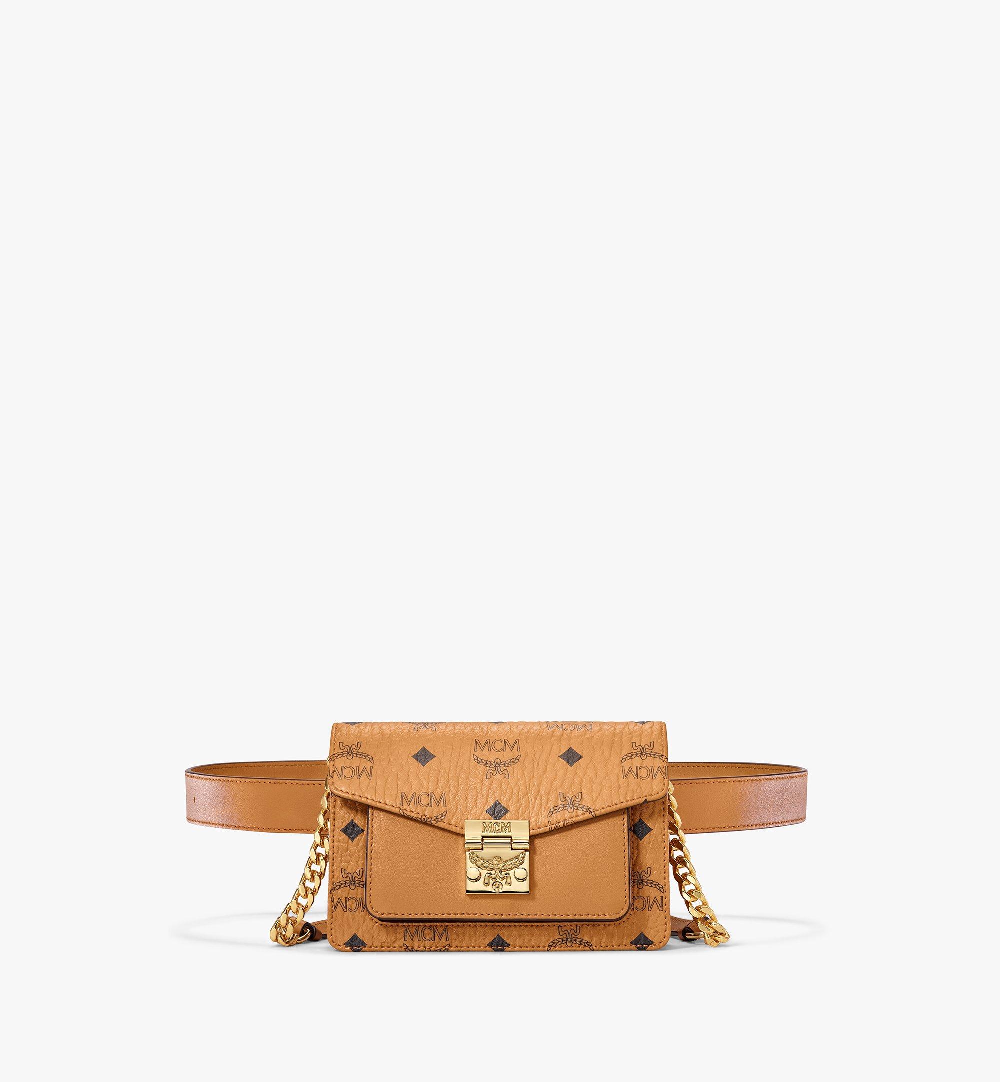 Mini Tracy Belt Bag in Visetos Cognac MCM CN