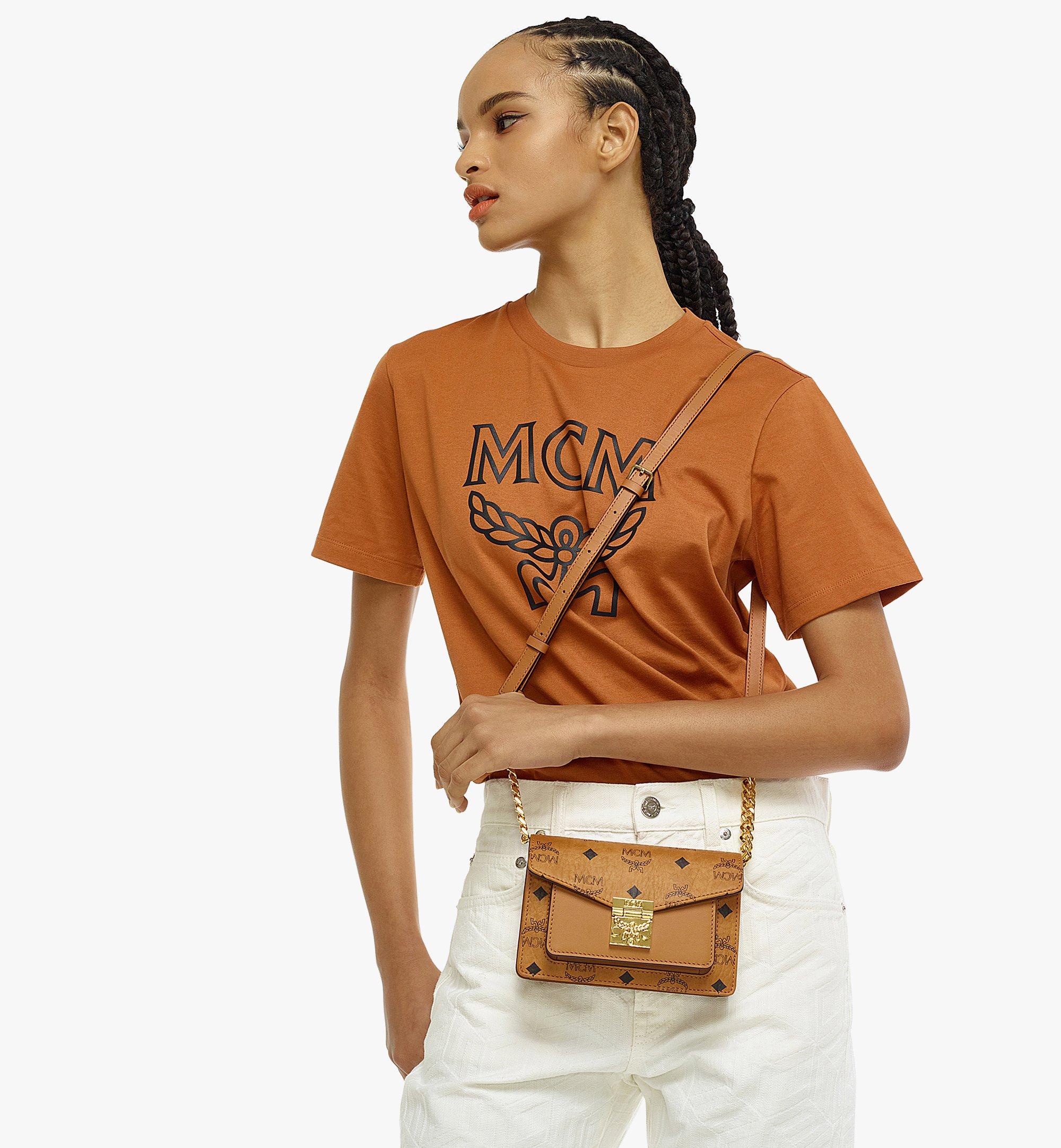 Small Tracy Belt Bag in Visetos Cognac