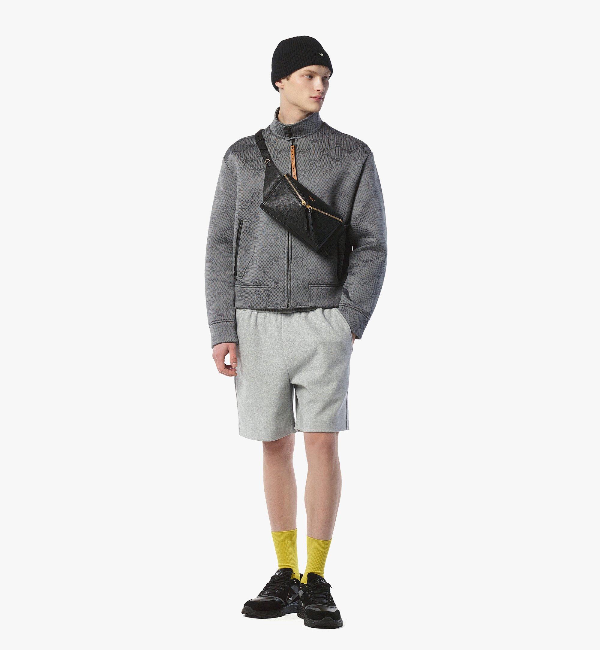 MCM 菱形紋 3D 山羊皮腰包 Black MWZFSAK01BK001 更多視圖 2
