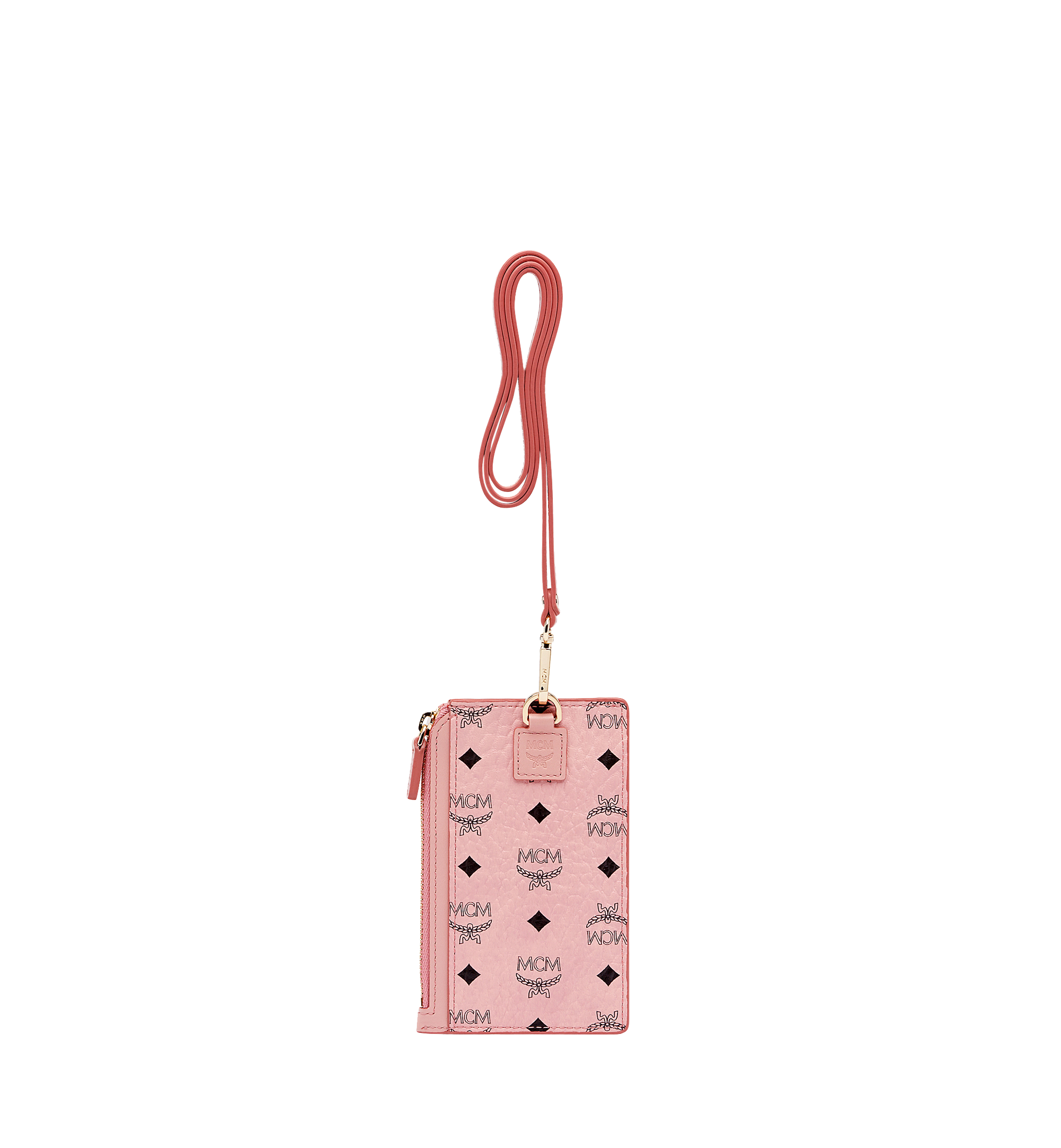 MCM Lanyard Card Holder in Visetos  MXA7SVI41PZ001 Alternate View 1