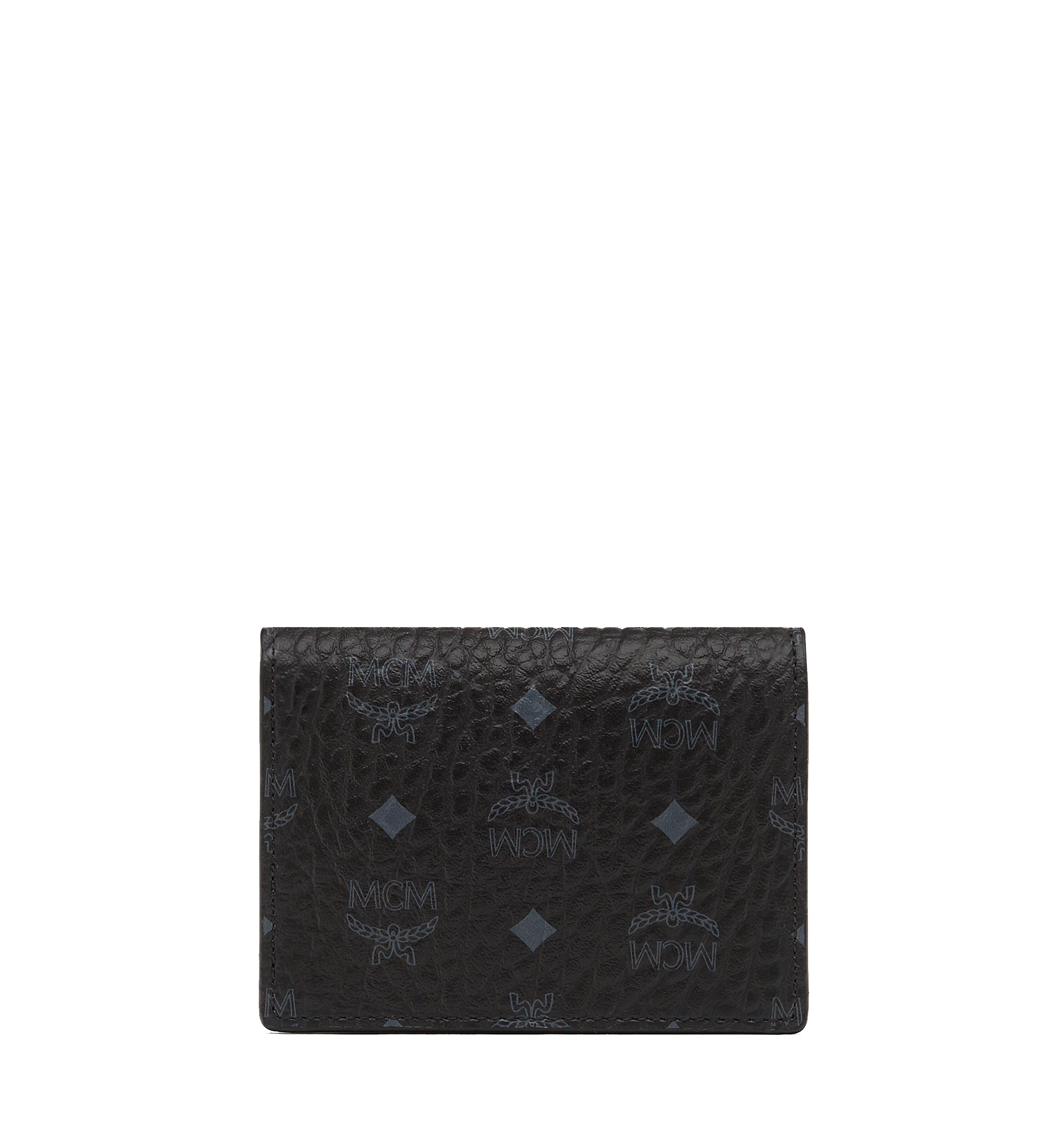 MCM Claus Card Case in Visetos Black MXA8SVI20BK001 Plus de photos 2
