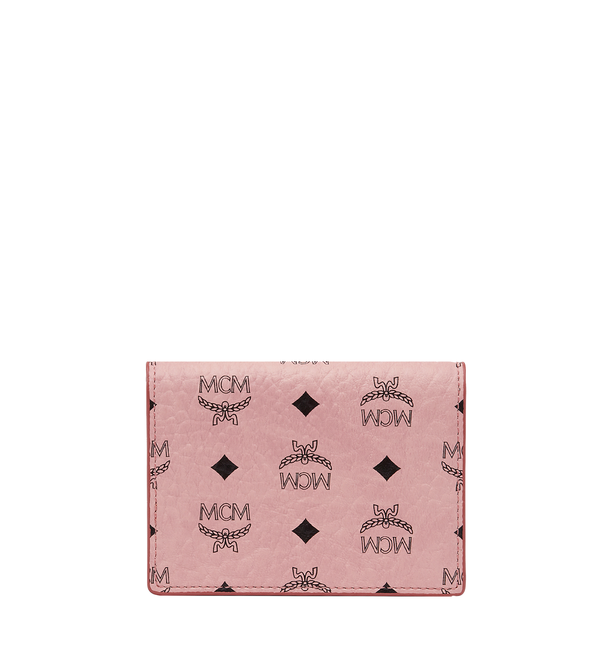 MCM Claus Card Case in Visetos Pink MXA8SVI20PZ001 Plus de photos 2