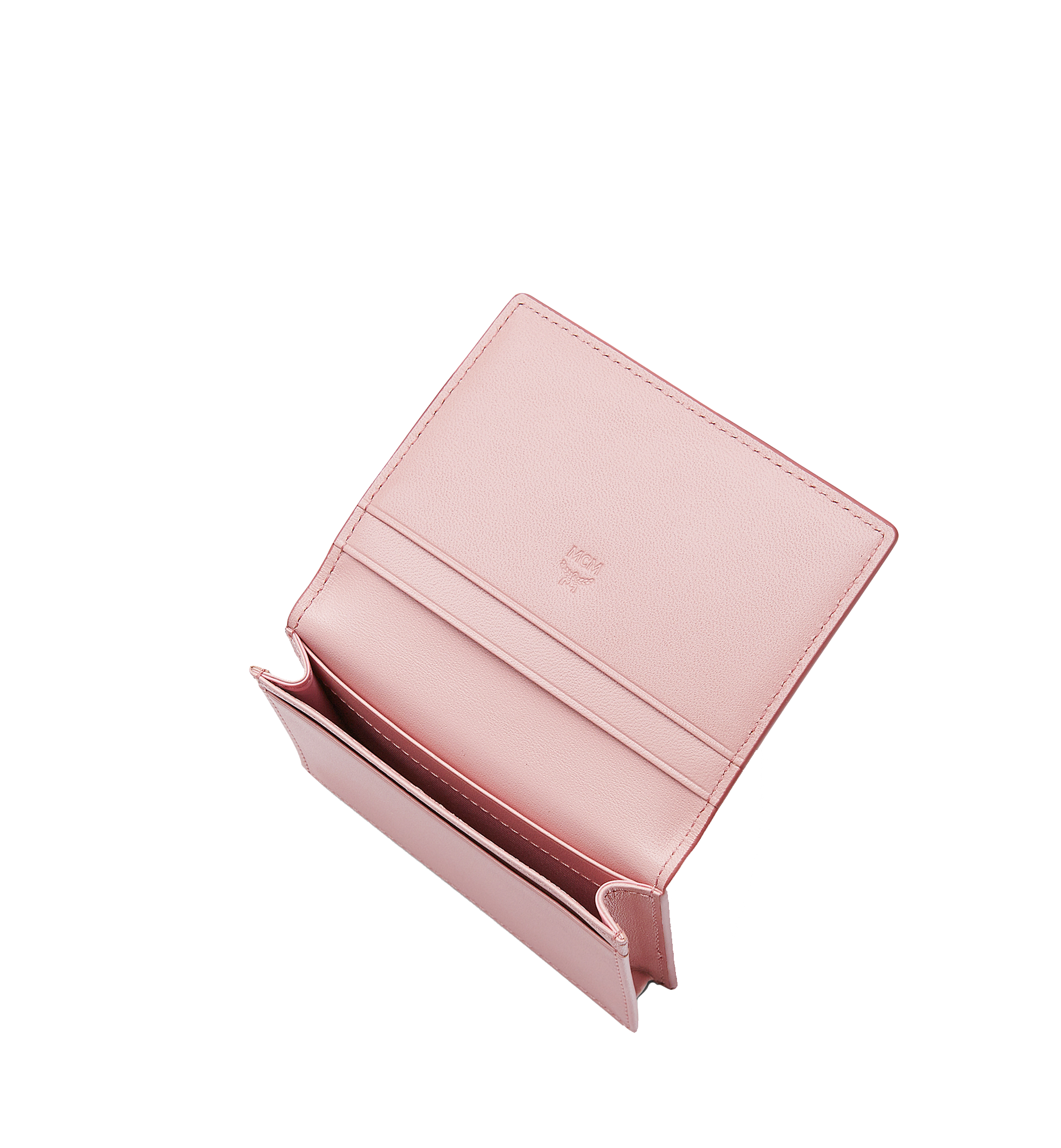 MCM Claus Card Case in Visetos Pink MXA8SVI20PZ001 Plus de photos 3
