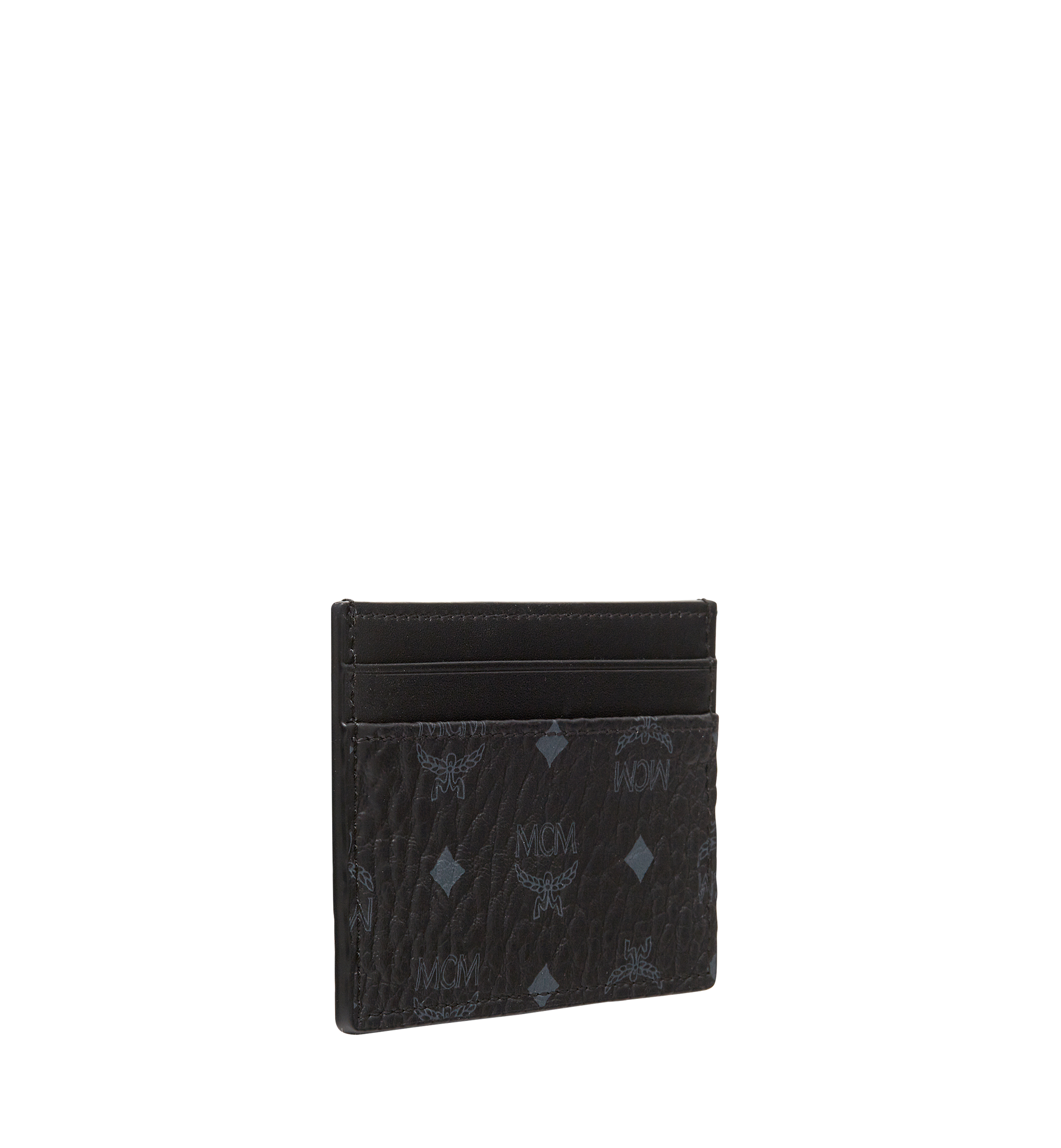 Mini Card Case in Visetos Original Black | MCM ®US