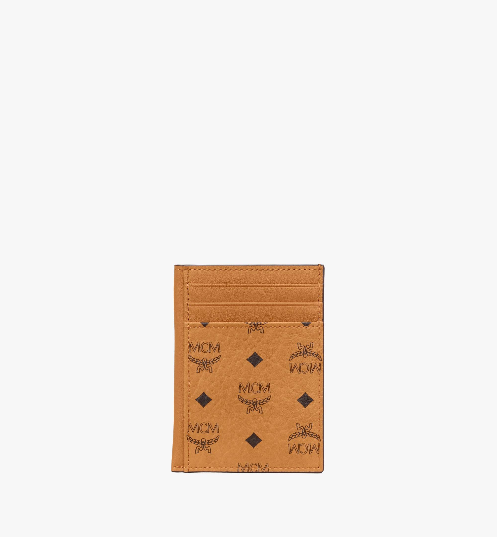 MCM Visetos Mix Name Tag Card Case