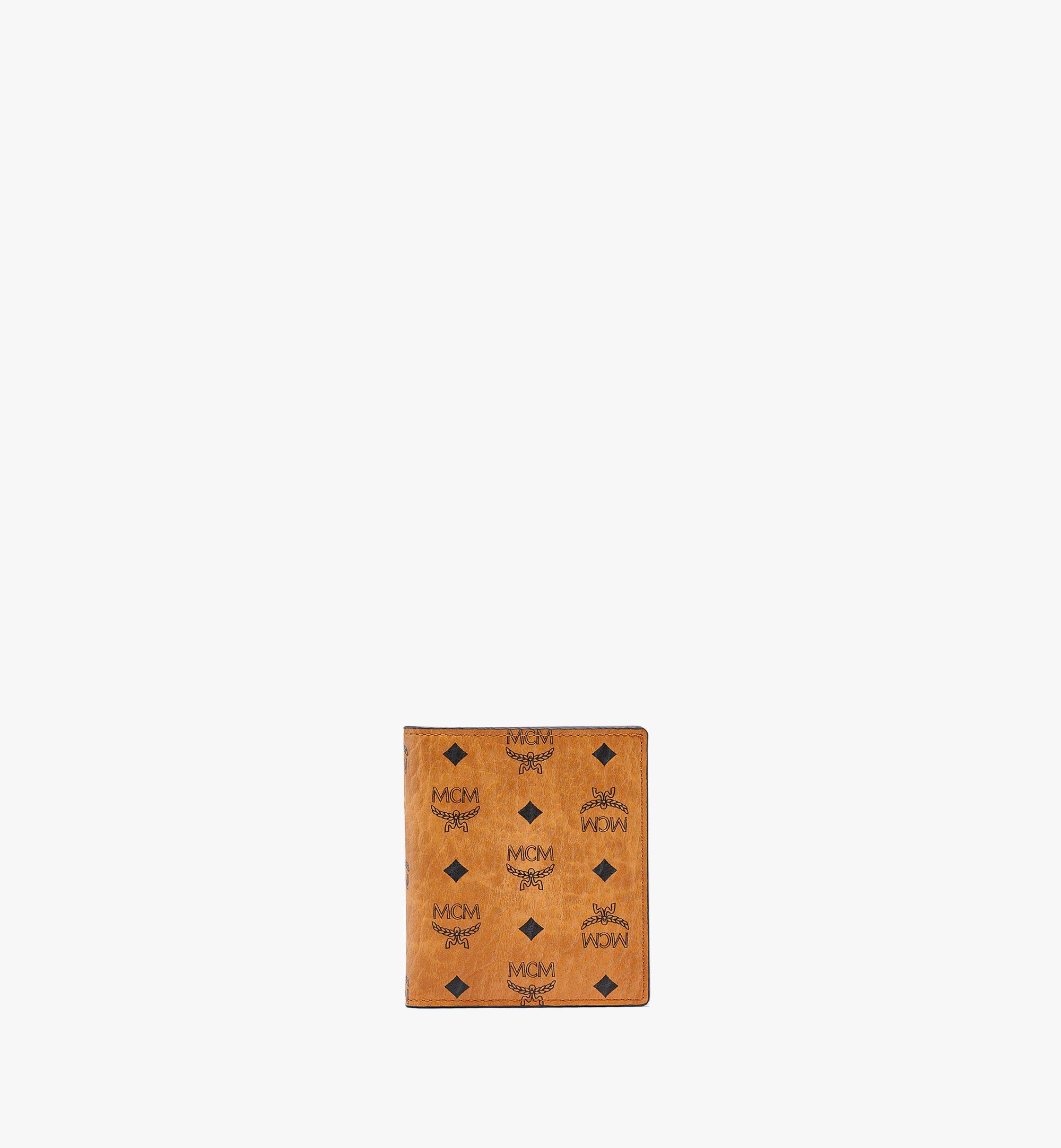 MCM Gefaltete Brieftasche für Karten in Visetos Original Cognac MXABSVI01CO001 Noch mehr sehen 1