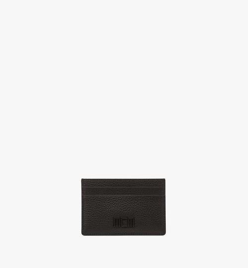 MCM Tech Card Case in Embossed Spanish Leather