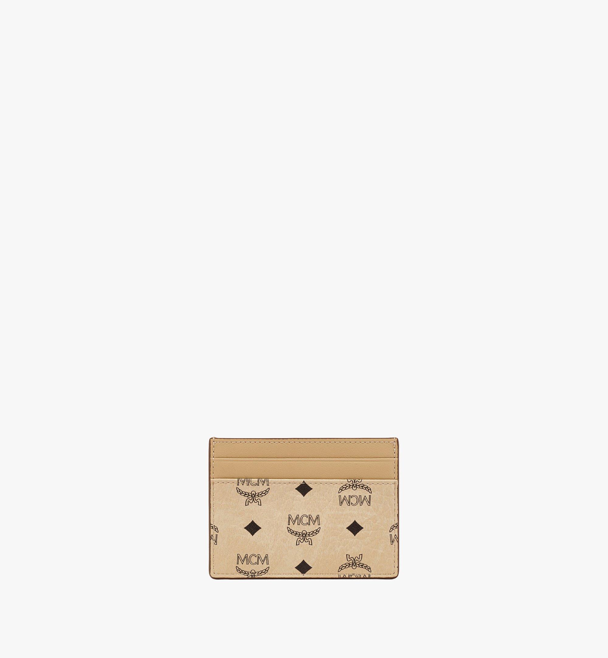 MCM Aren Visetos卡夹 Beige MXADATA08I8001 更多视角 1