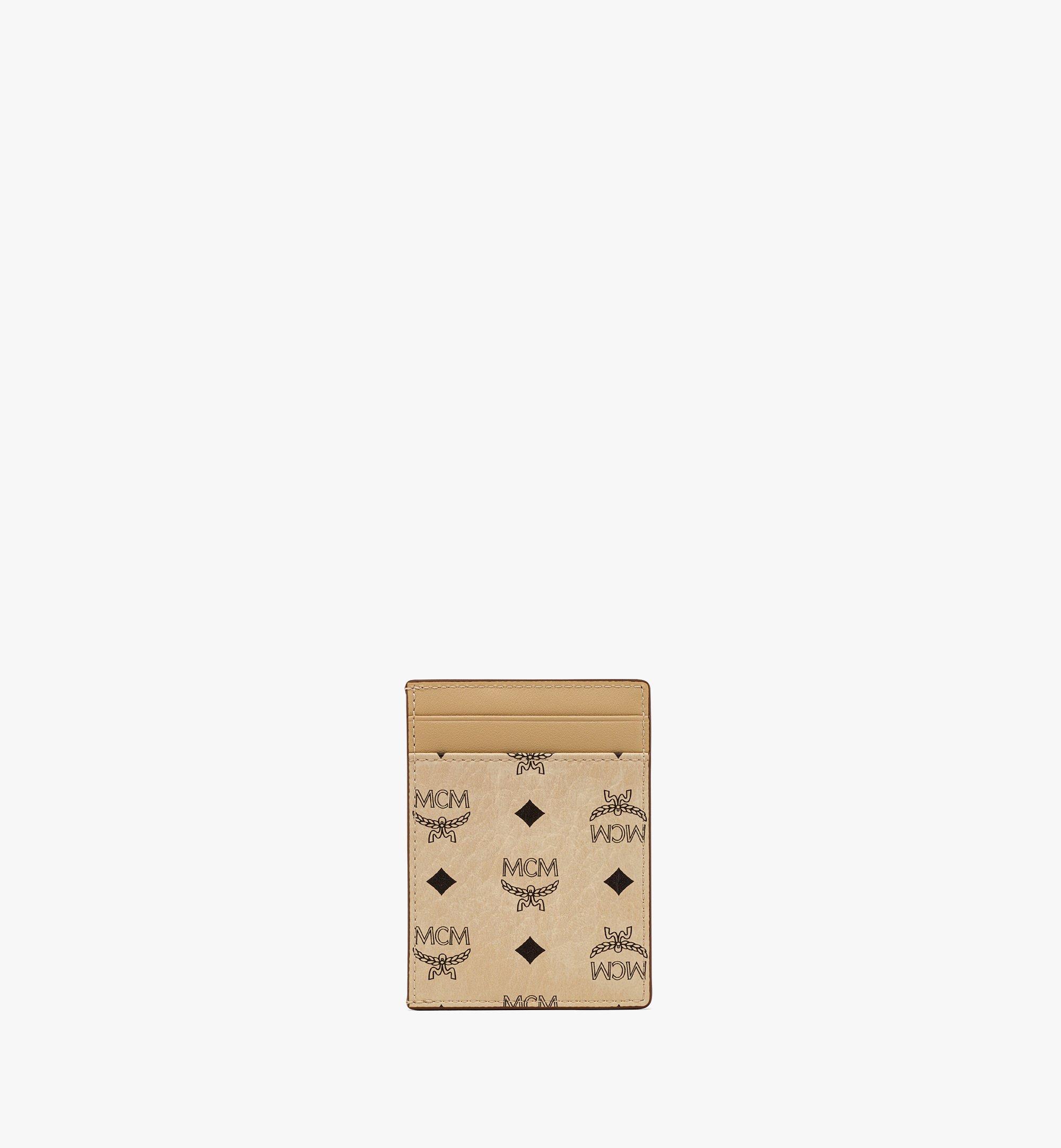 Mcm mini shop card case