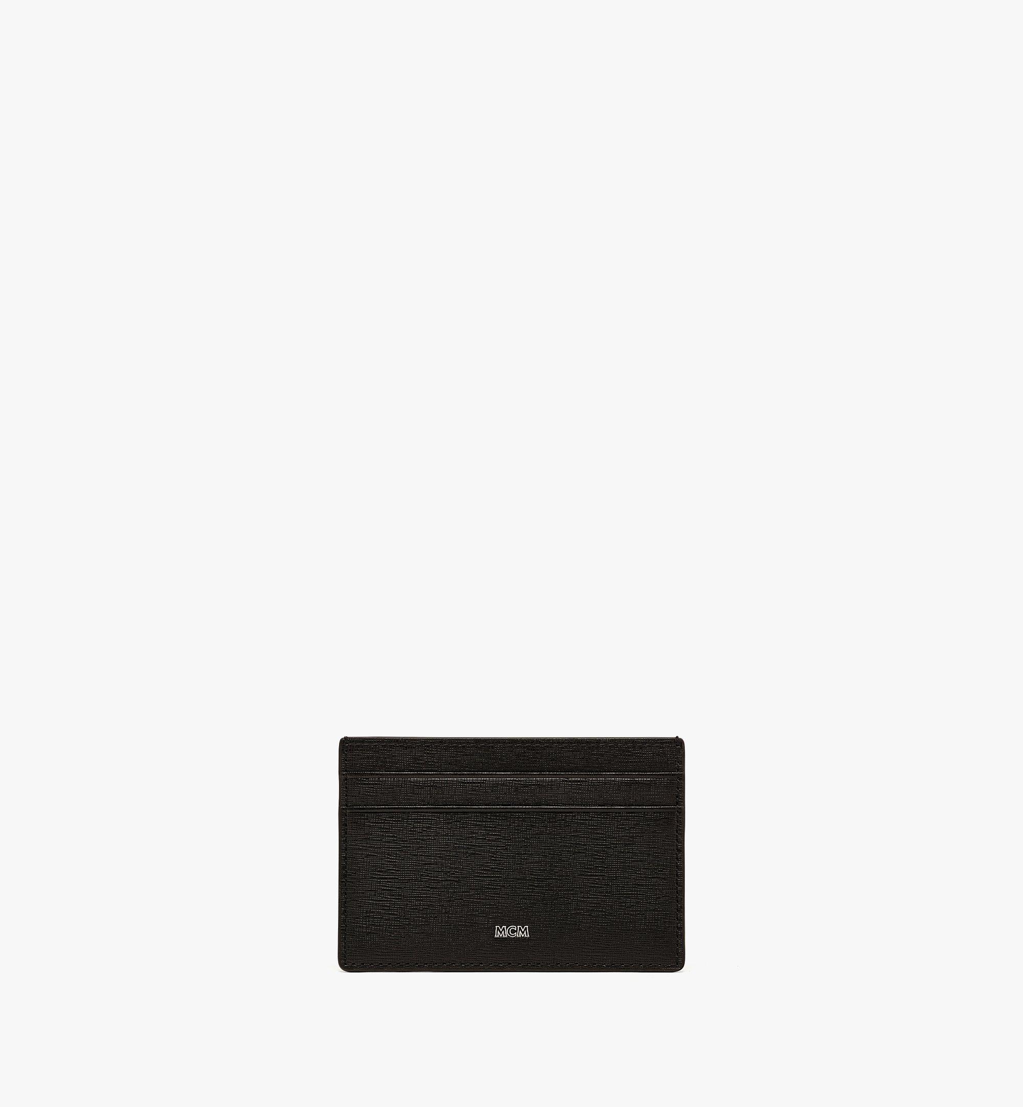 MCM Aren压花皮革卡夹 Black MXADSTA03BK001 更多视角 1