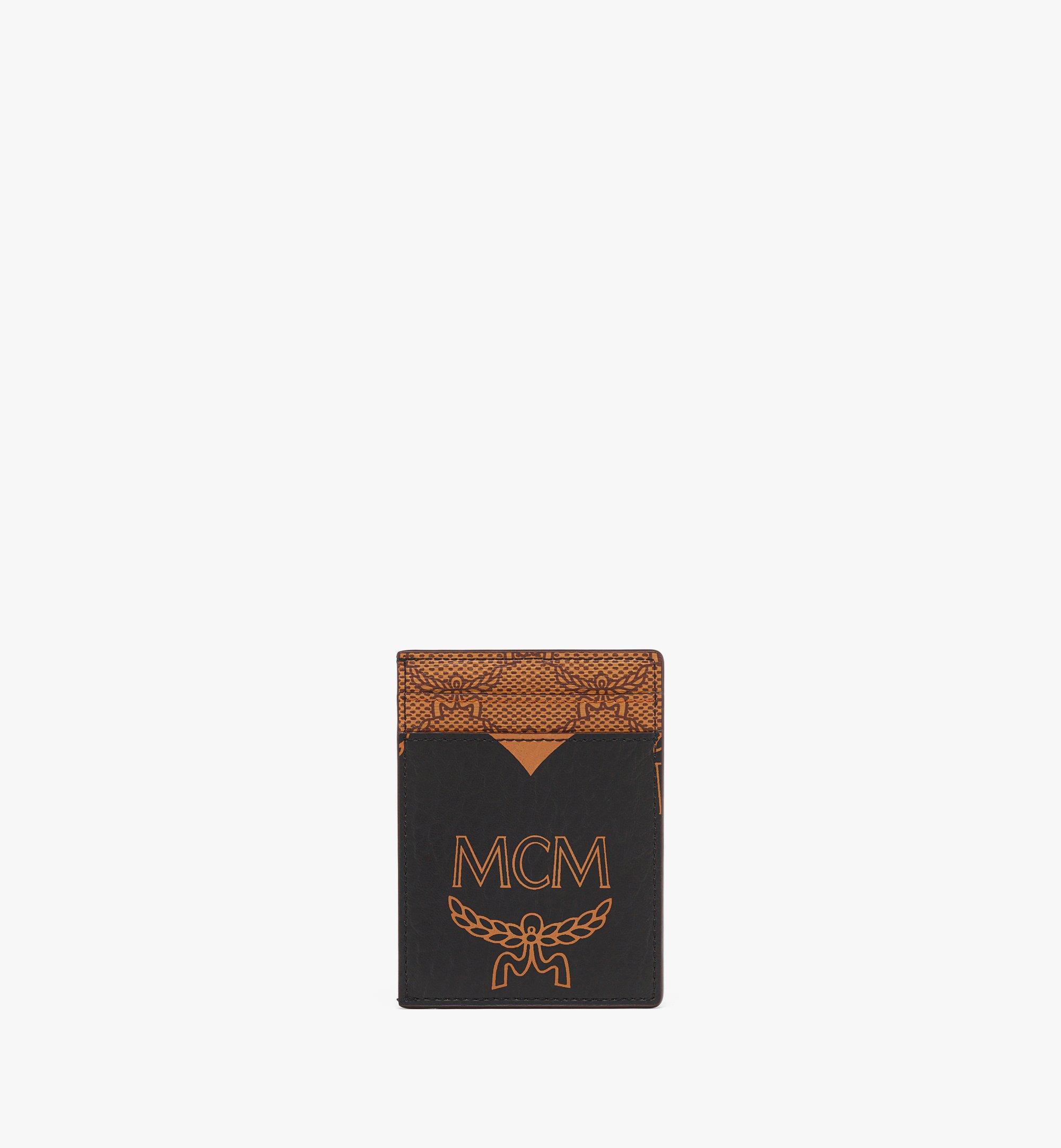 MCM Himmel カードケース - モノグラム ミックス Black MXAEATA02BK001 ほかの角度から見る 2