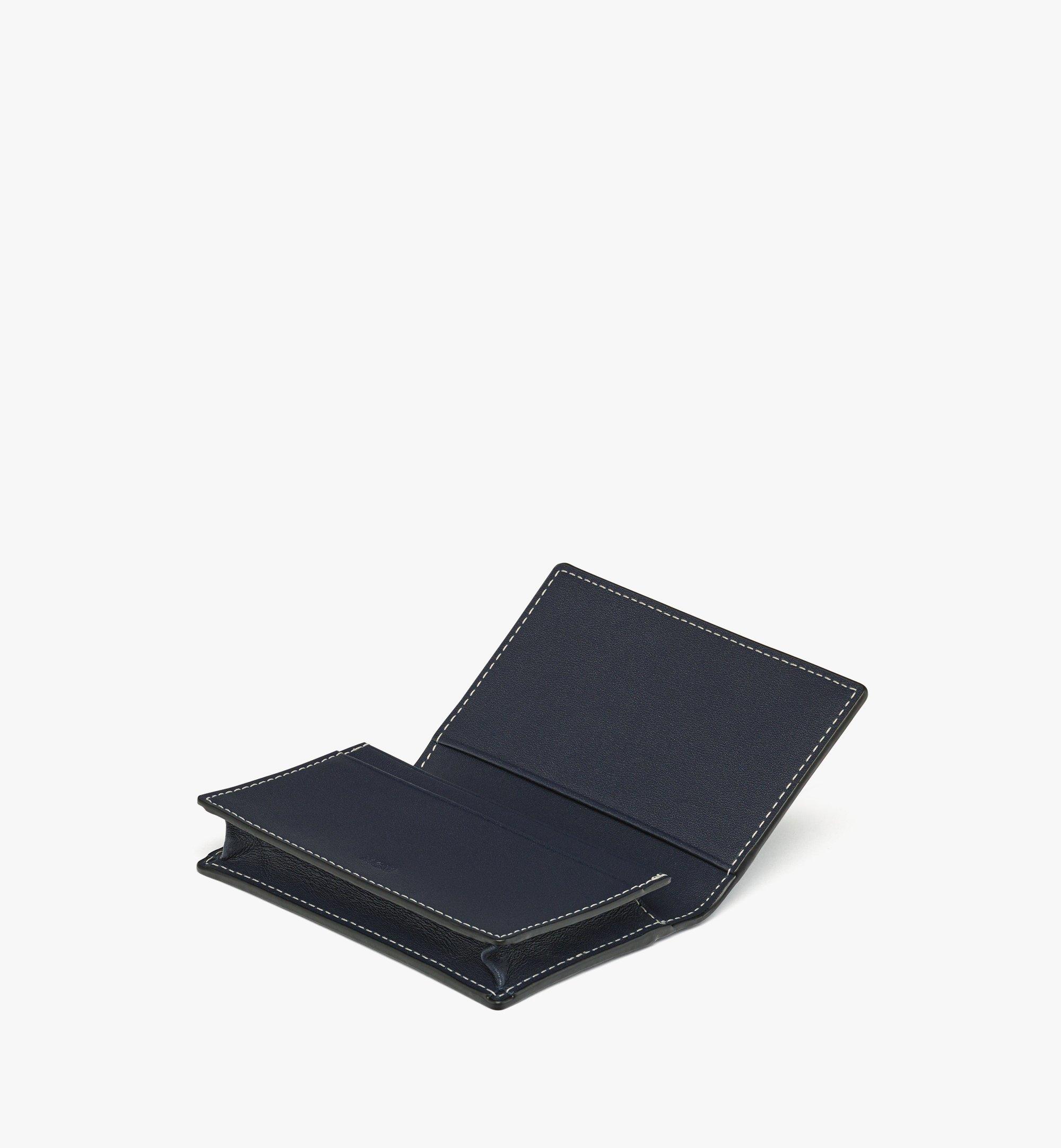 One Size Himmel Card Wallet in Lauretos Blue MCM ®SG