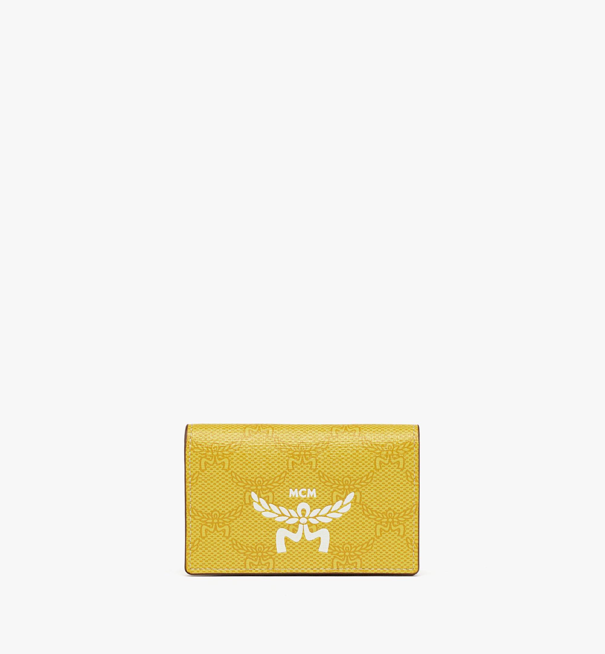 MCM Himmel カードウォレット - ローレトス Yellow MXAESAC02Y9001 ほかの角度から見る 1